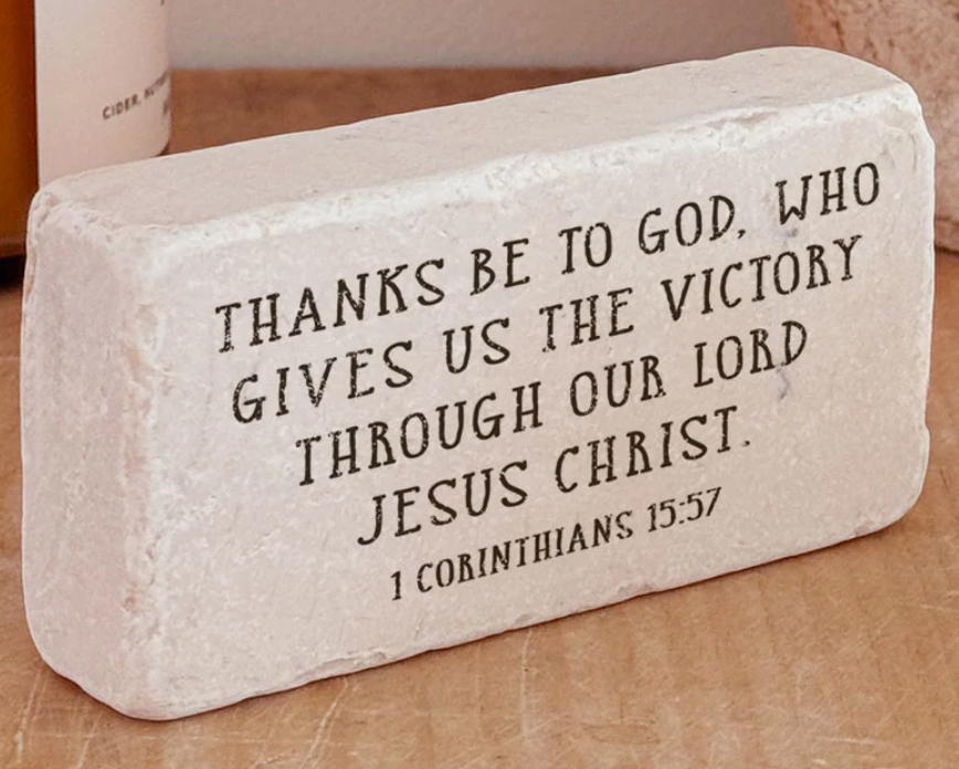 Half Block - 1 Corinthians 15:57