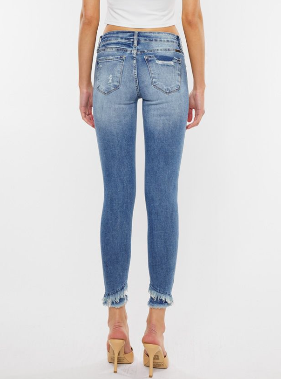 Fray Hem Denim