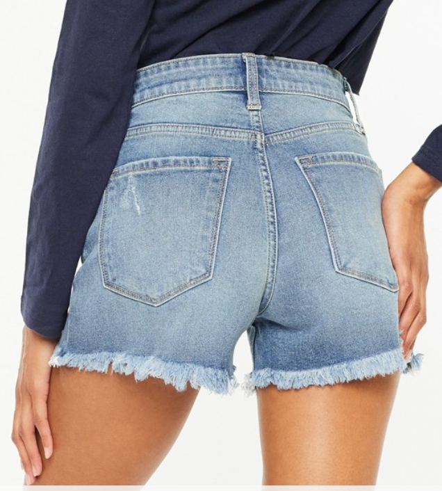 High Rise Mom Shorts