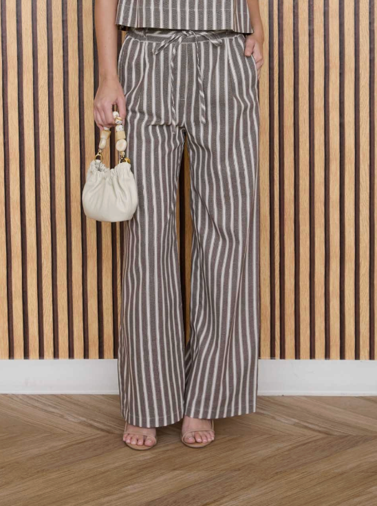 Brown Stripe Pants
