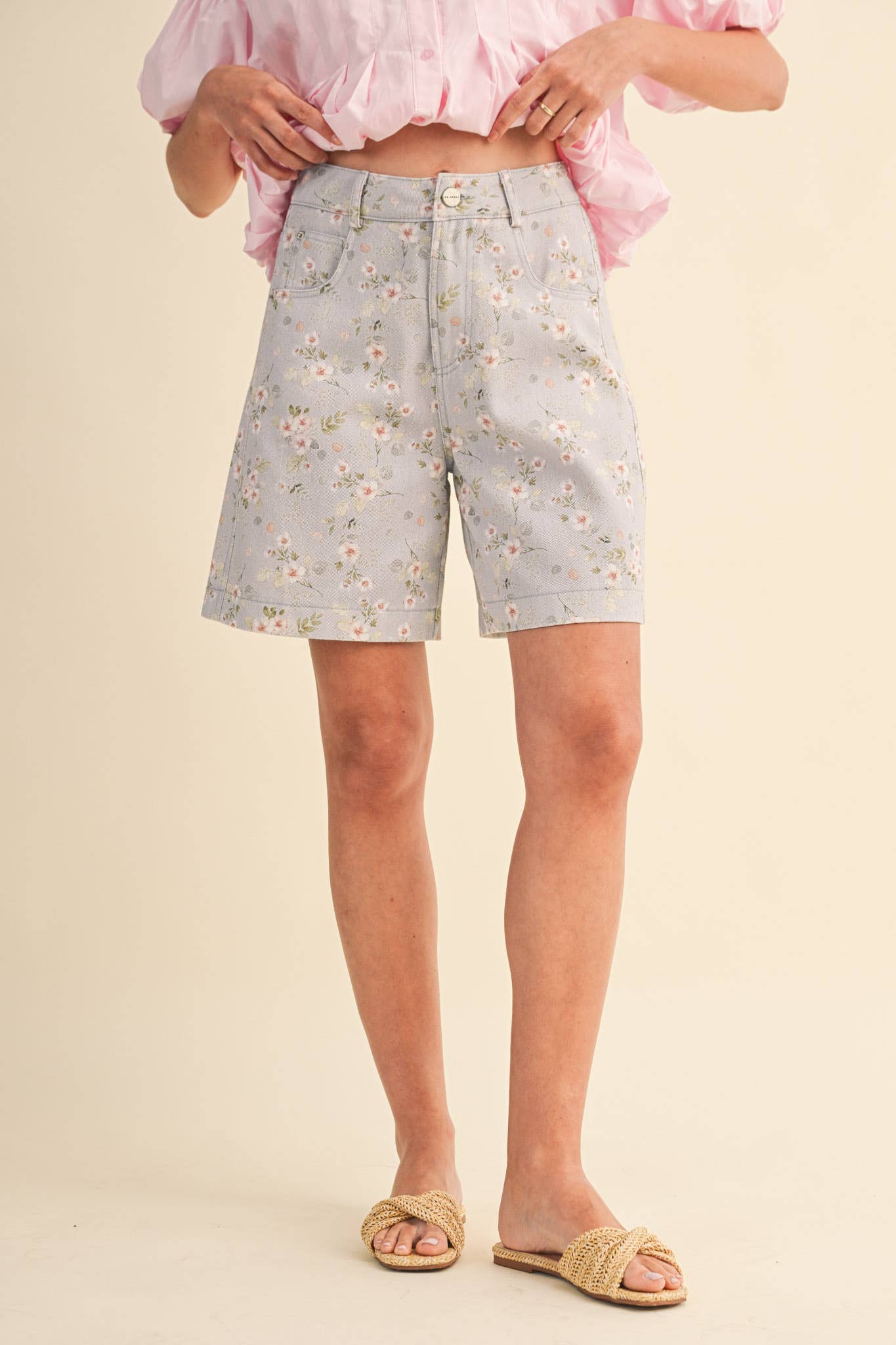Floral Bermuda Shorts