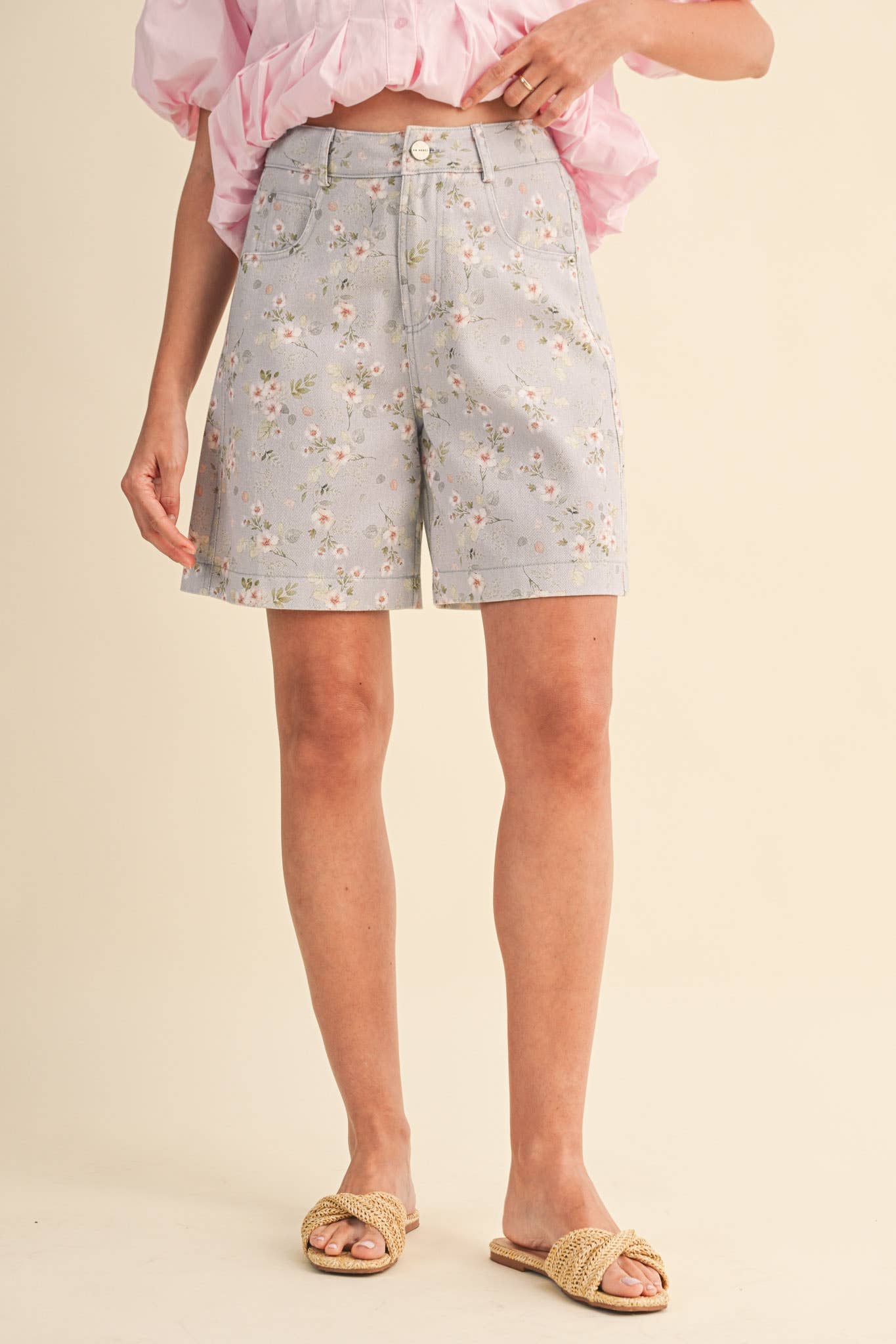 Floral Bermuda Shorts