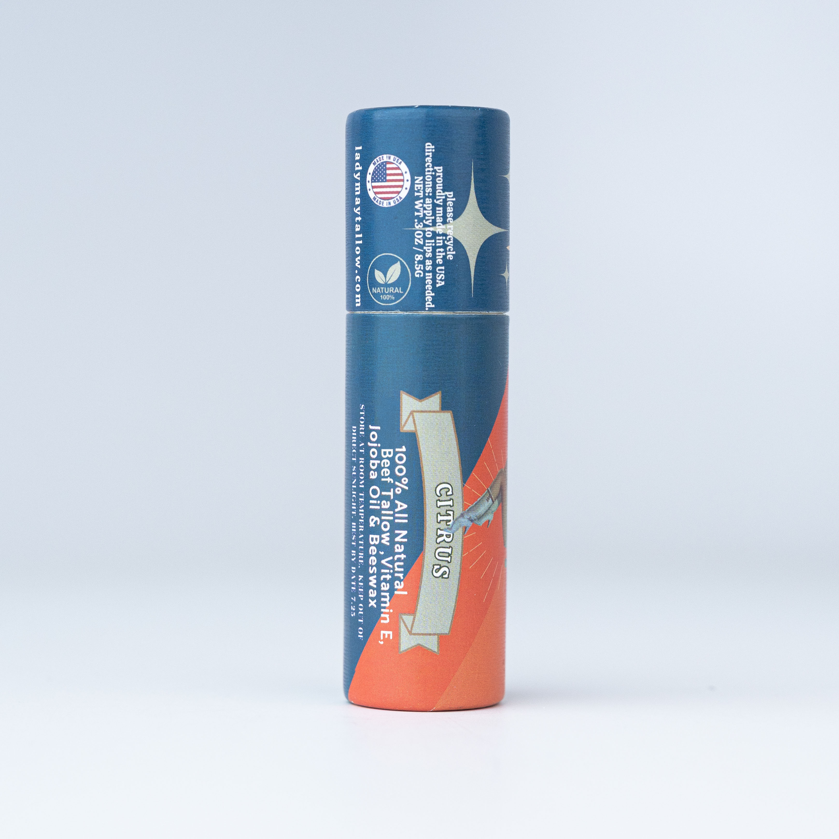 Tallow Lip Balm - VANILLA