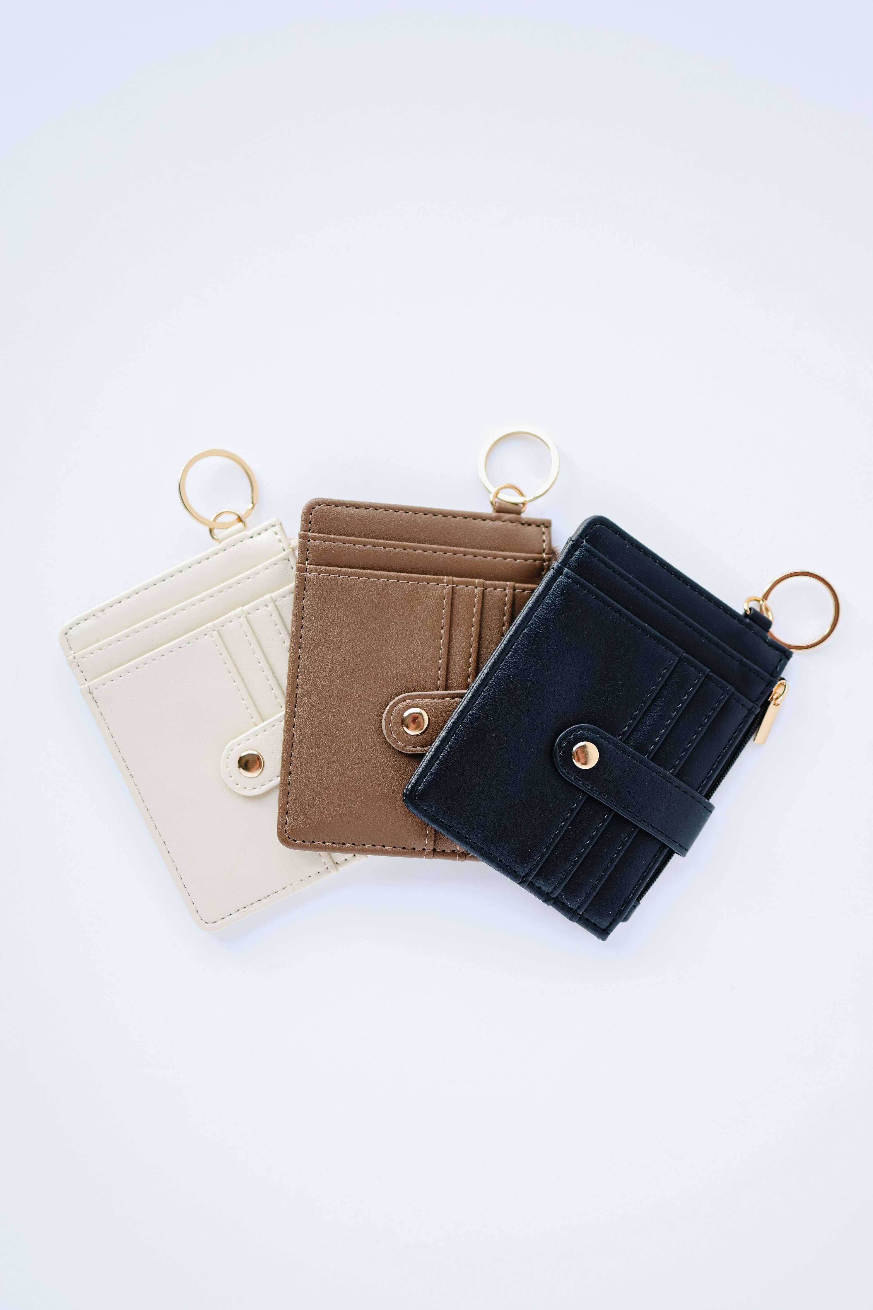 Leather Keychain Wallet