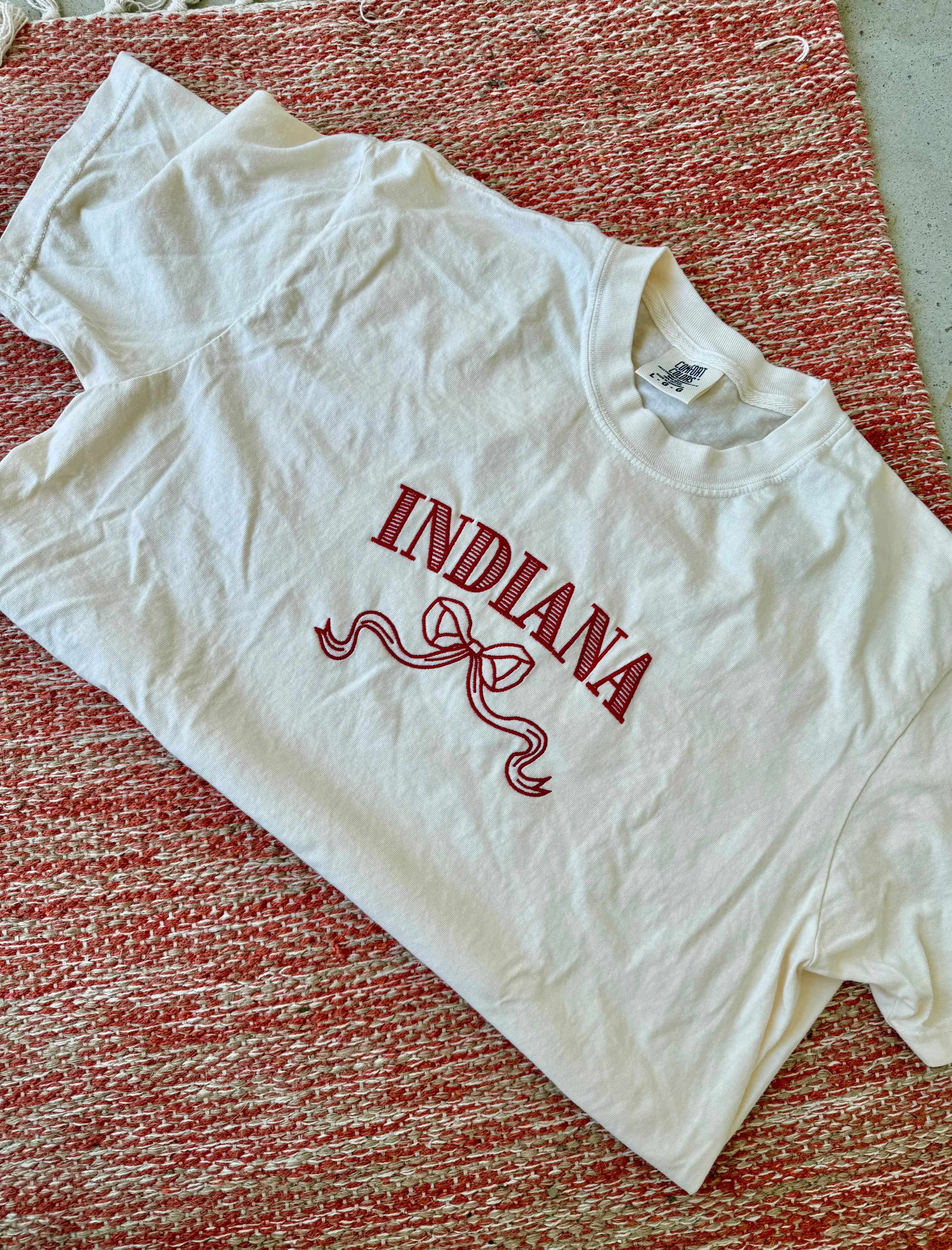 Indiana Embroidered T-Shirt