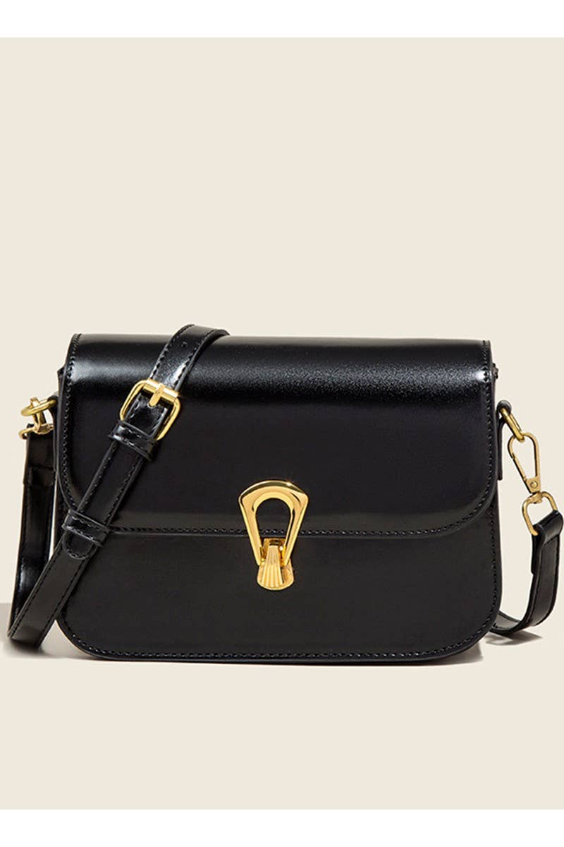 Black Square Shoulder Bag