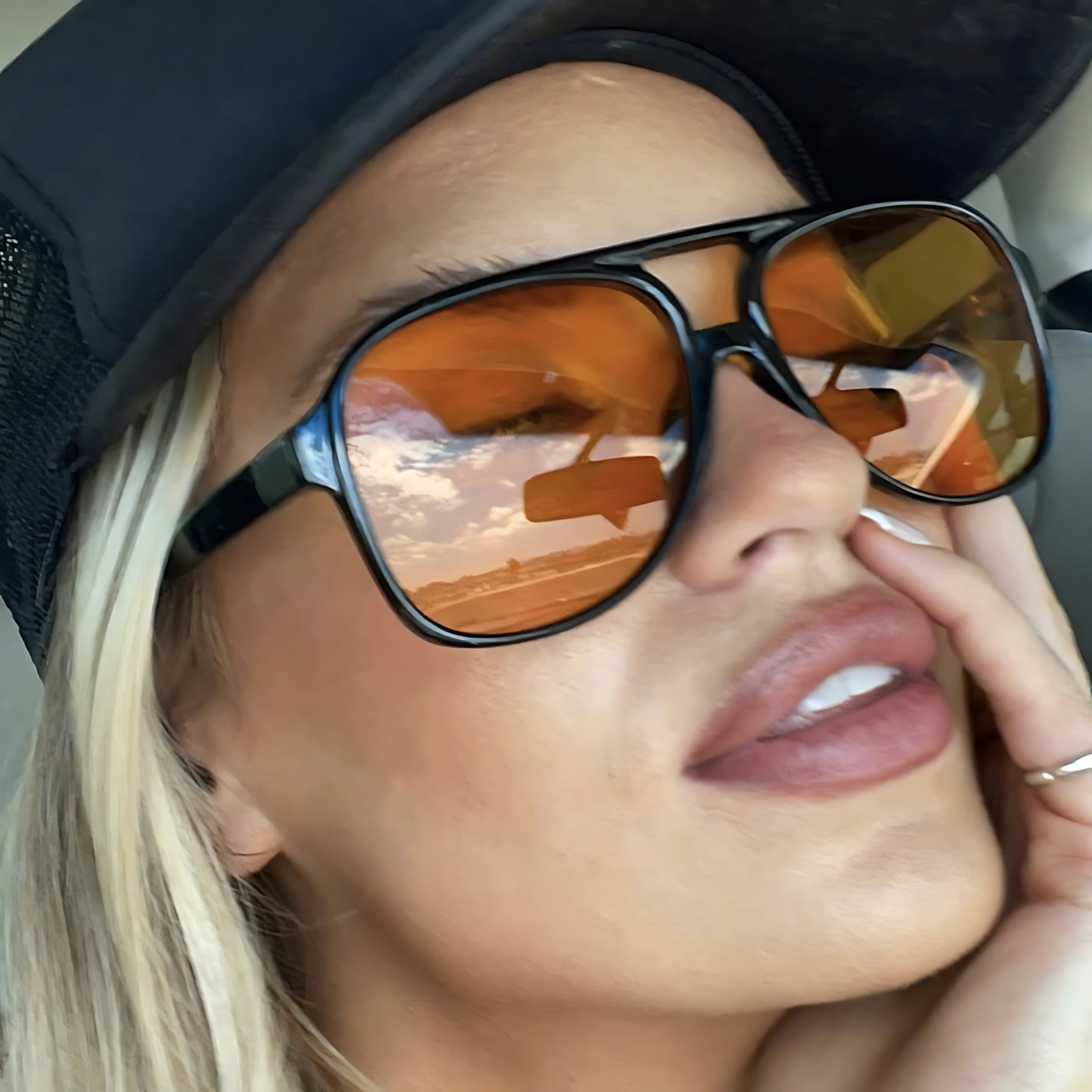 Leopard Aviator Sunglasses