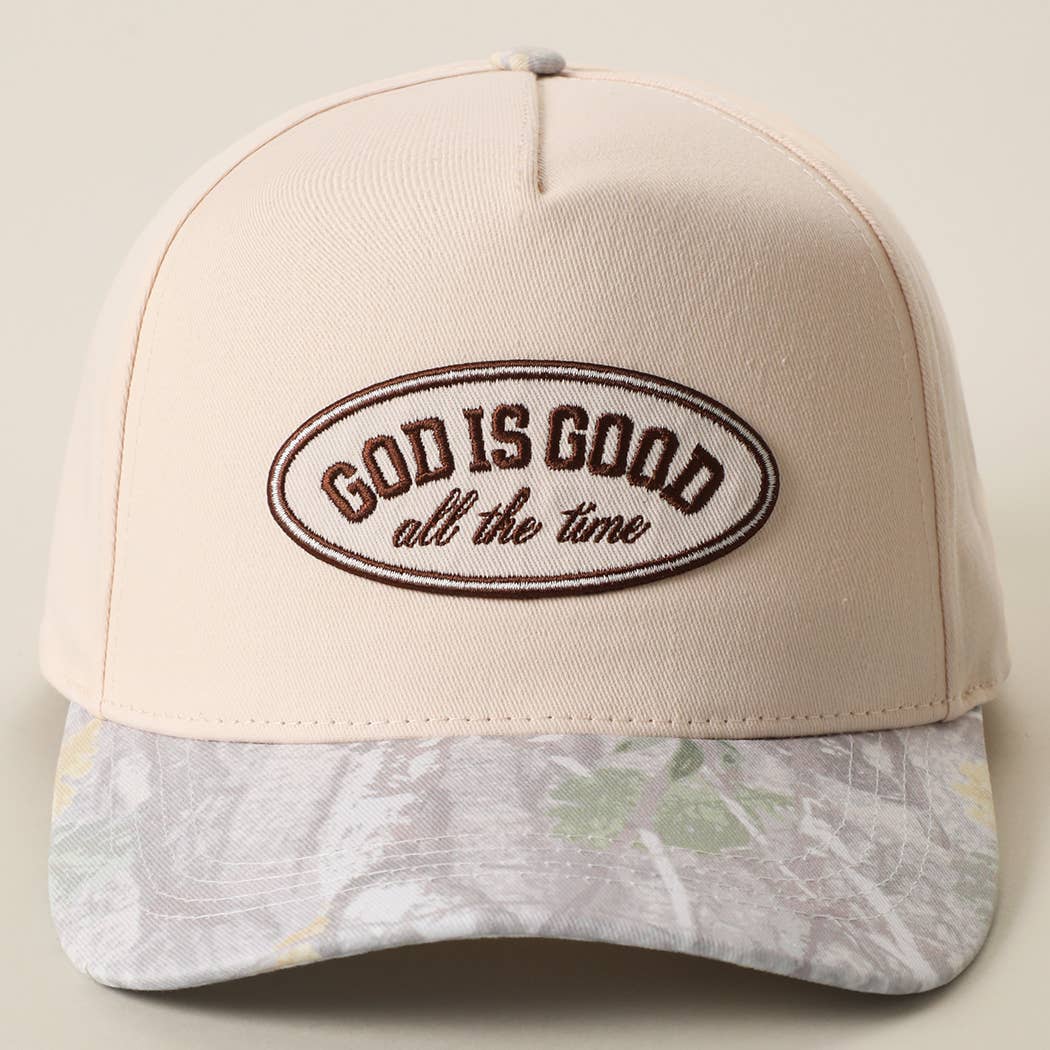 GOD IS GOOD All The Time Baseball Cap