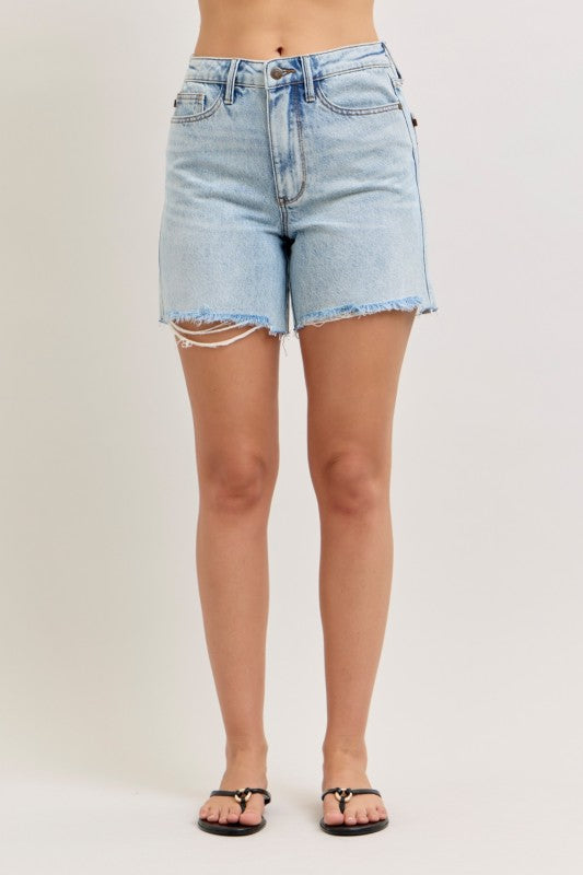 Mid Rise Dad Shorts