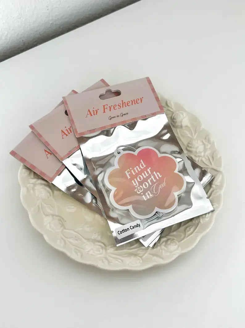 Find your worth in God Car air-freshener