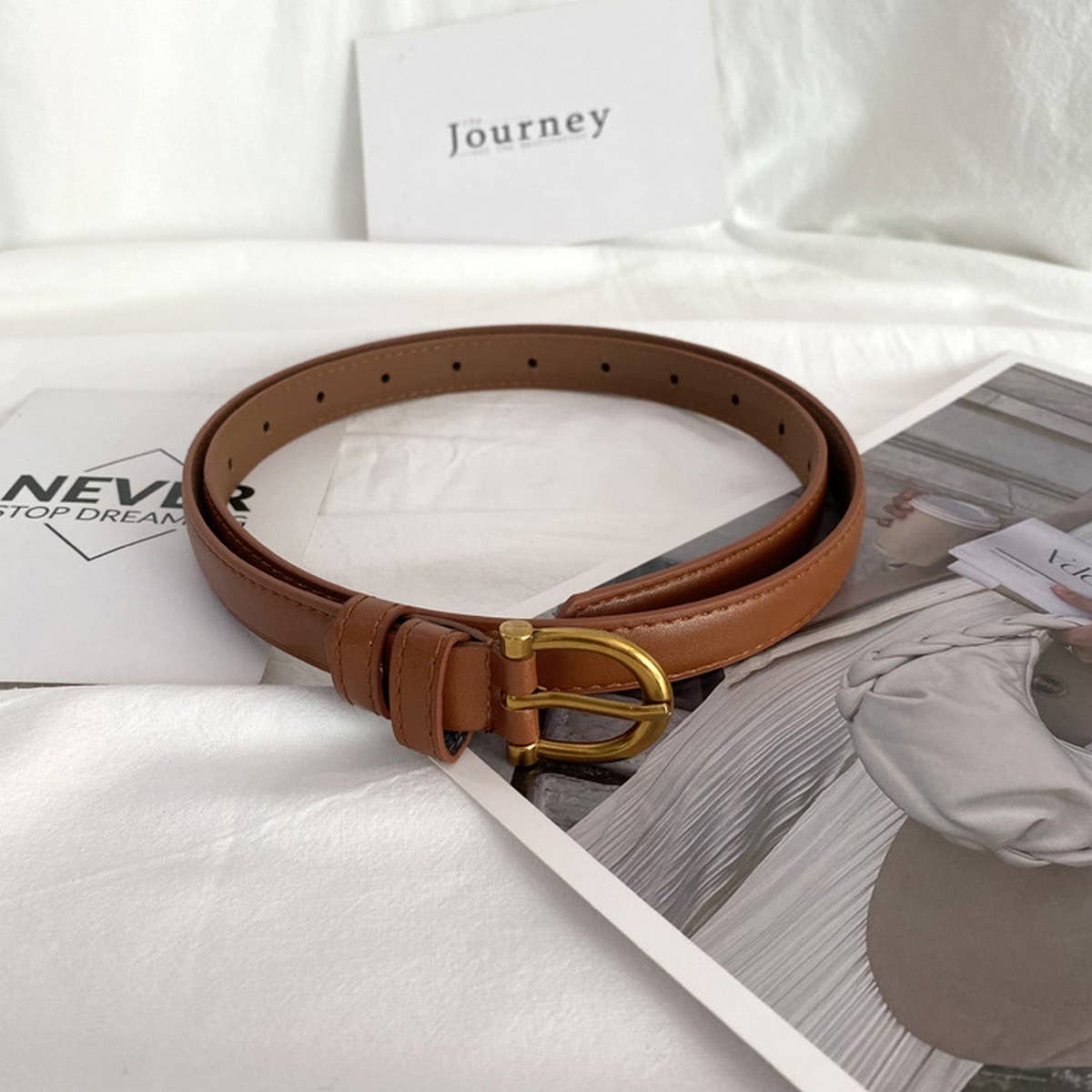 Camel Thin Belt