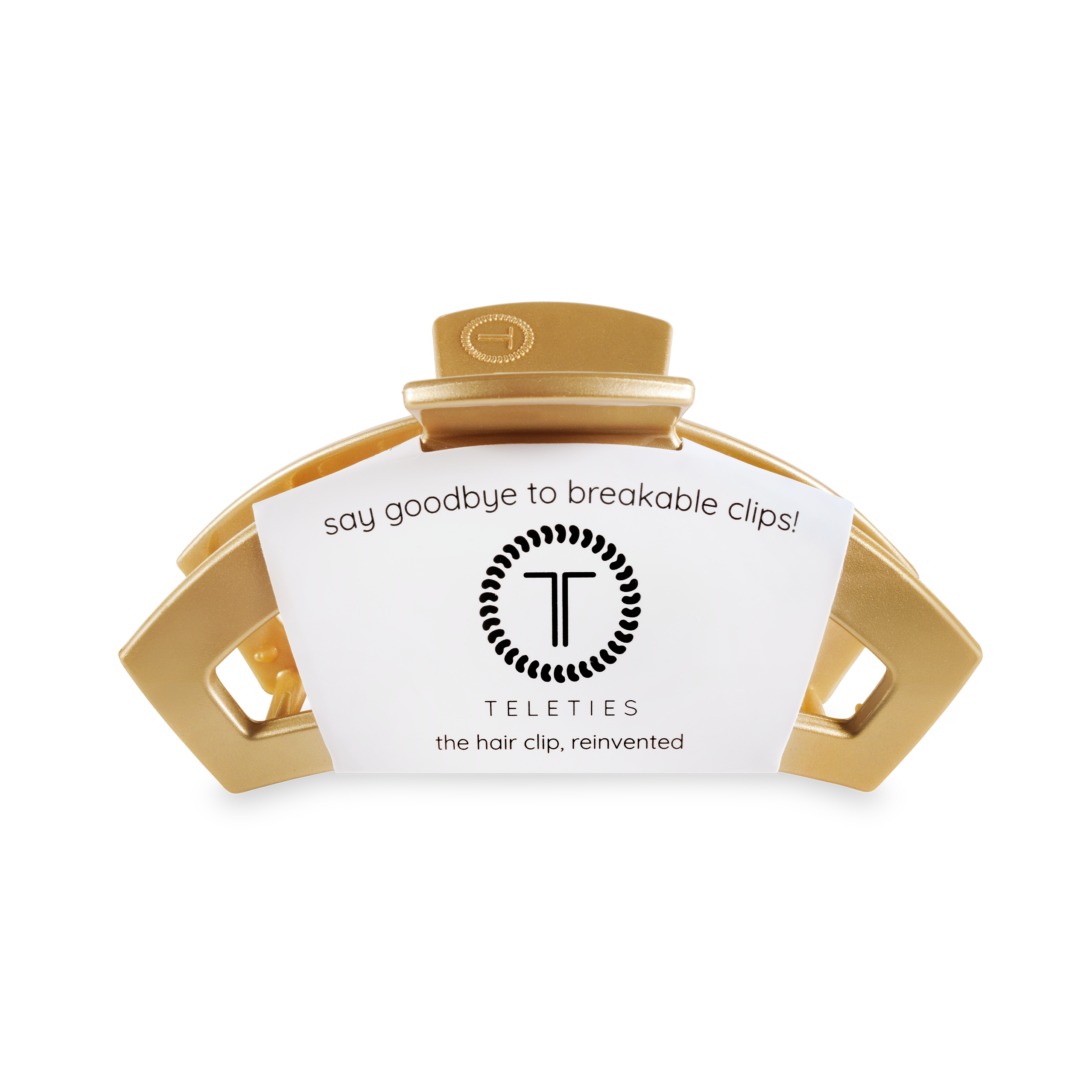 Open Hair Clip | Medium | Champagne Toast