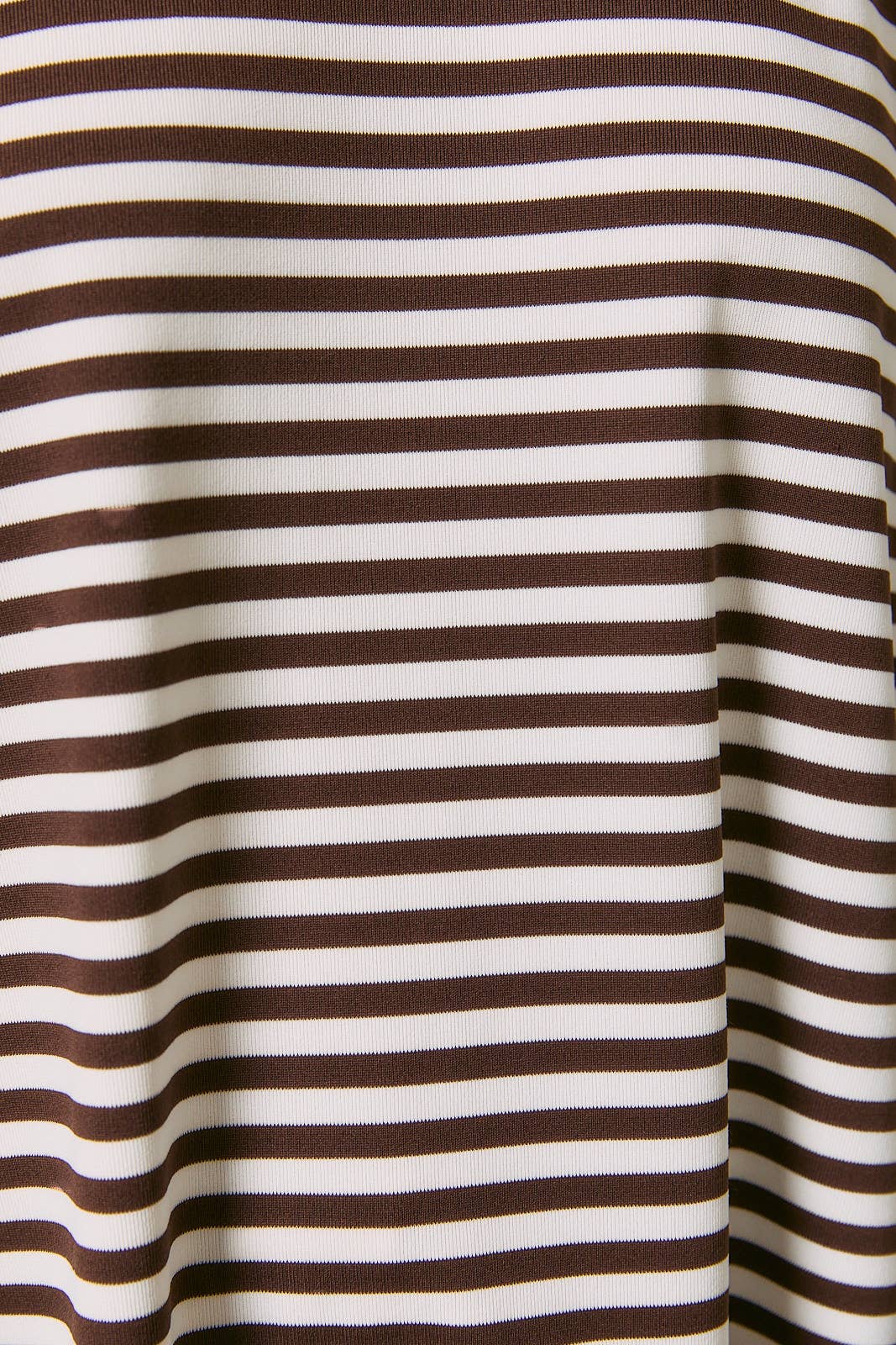 Brown Stripe Oversized T-Shirt