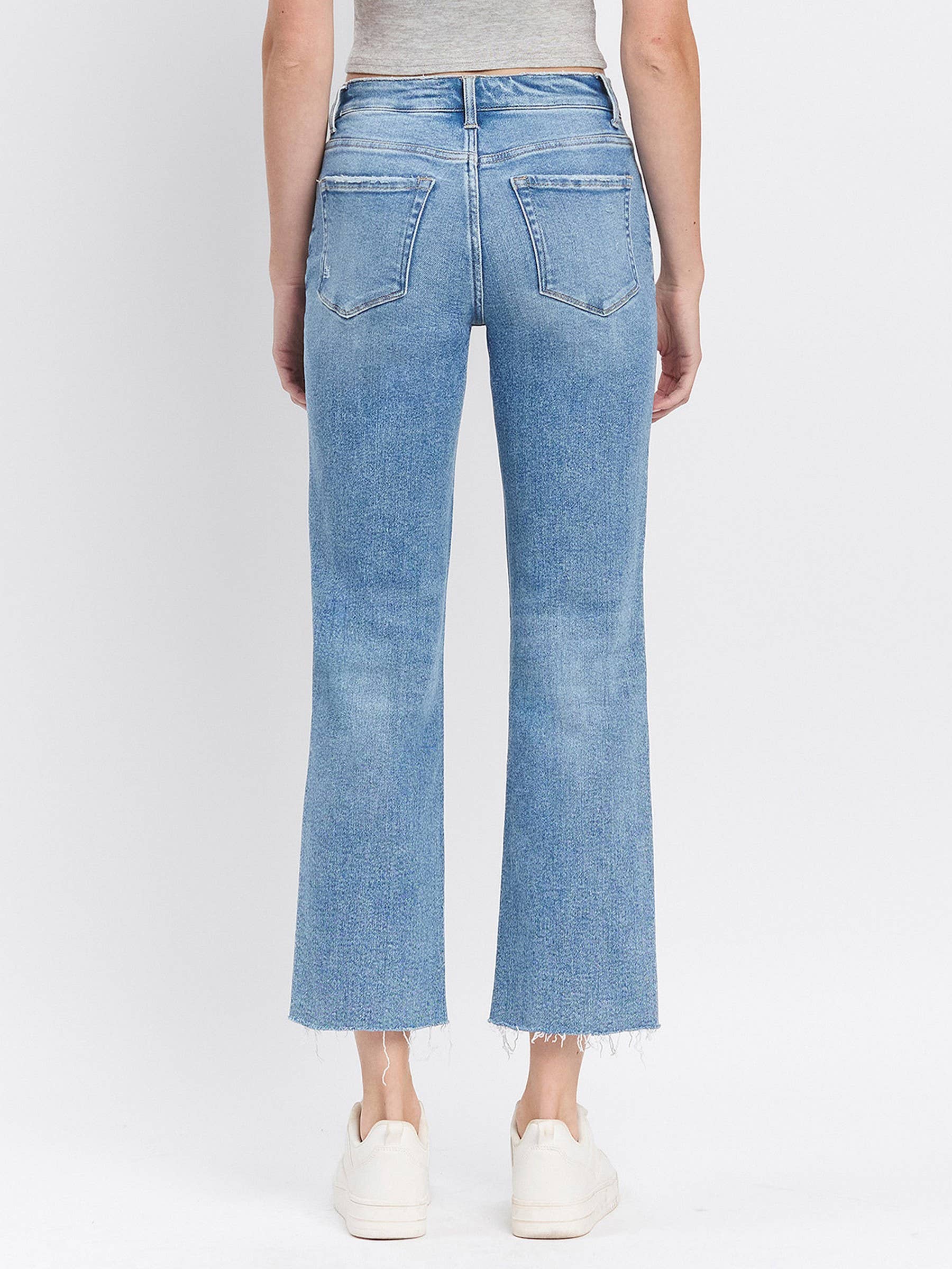HIGH RISE ANKLE STRAIGHT