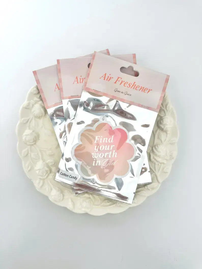 Find your worth in God Car air-freshener