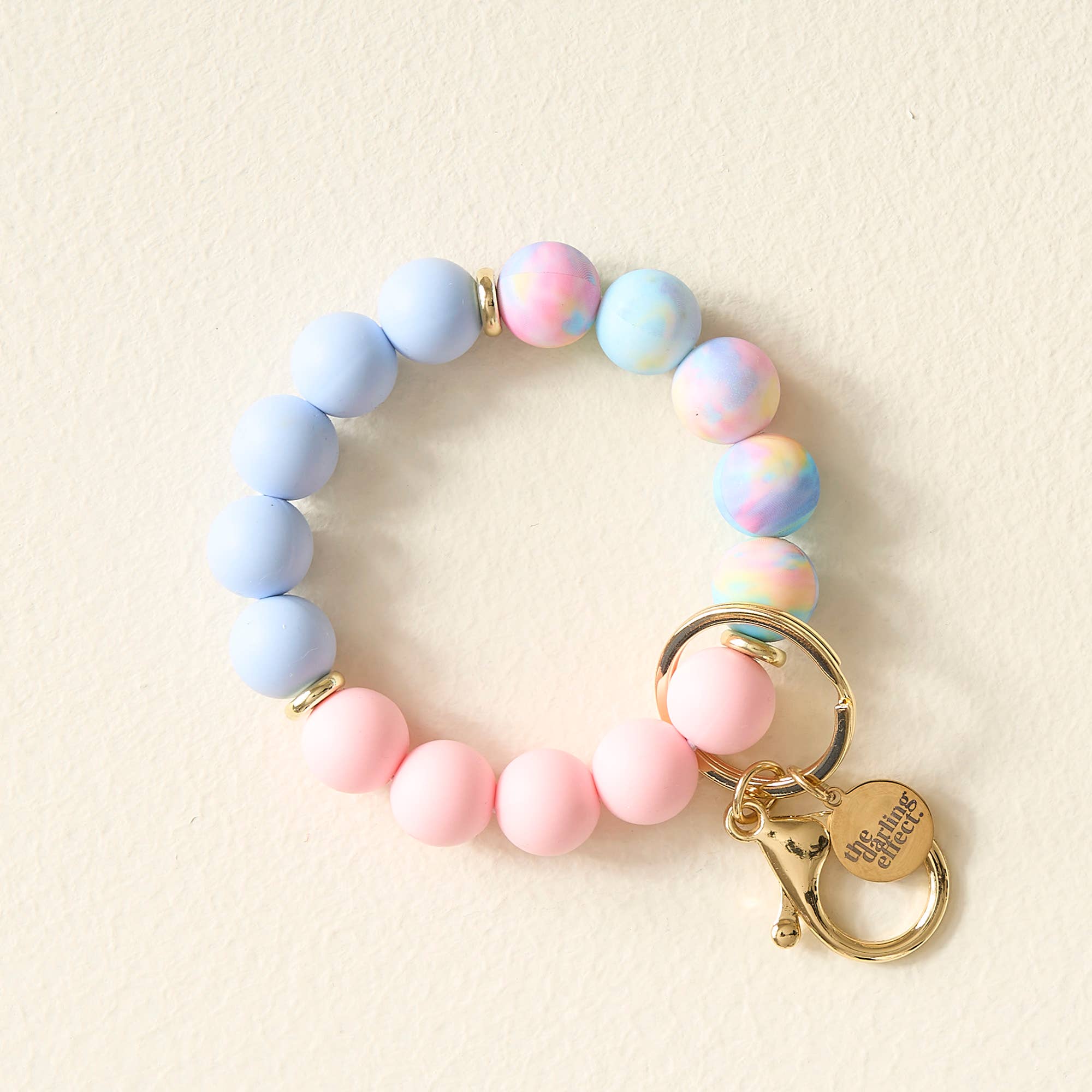 Hands-Free Keychain Wristlet - Pastel Dreams