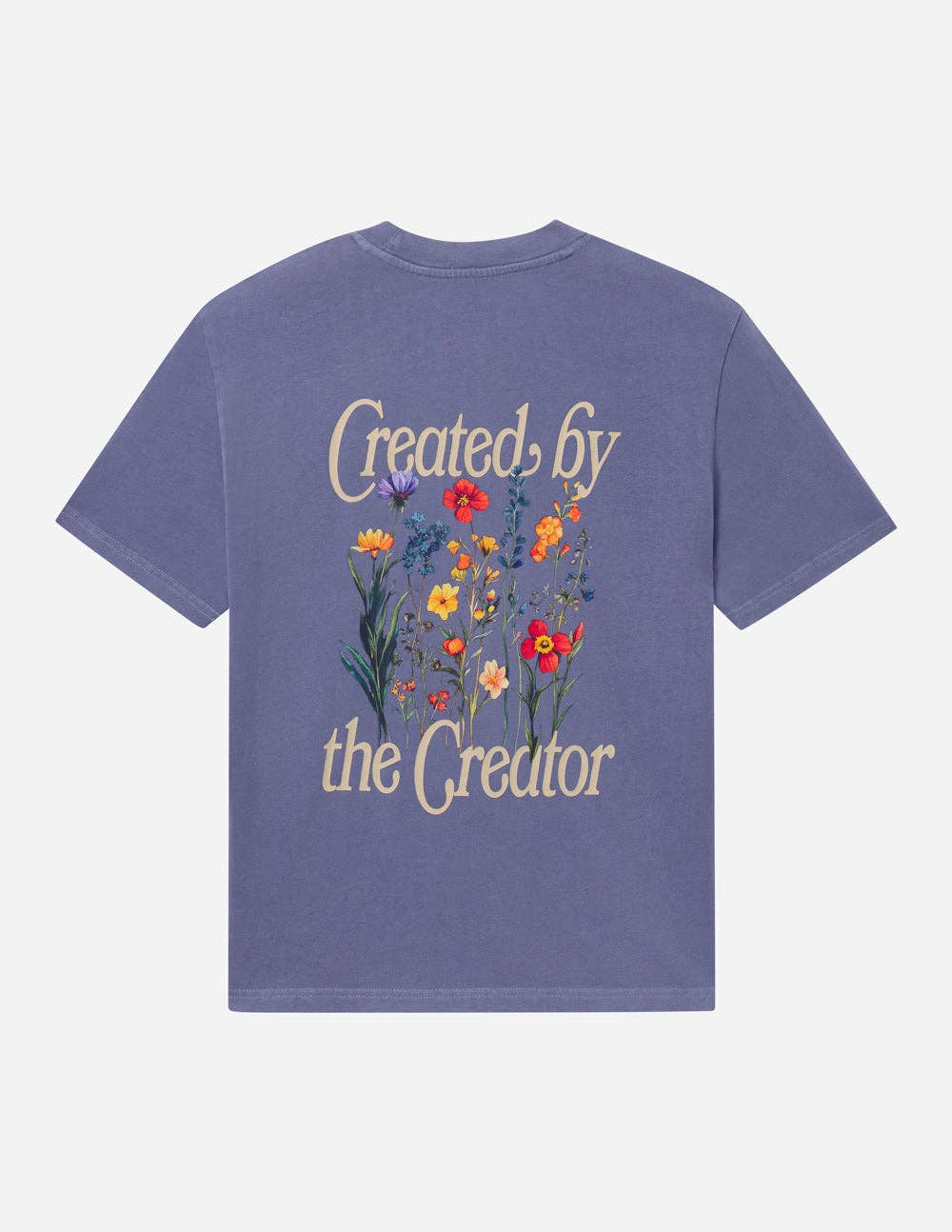 Created by the Creator Plum Tee