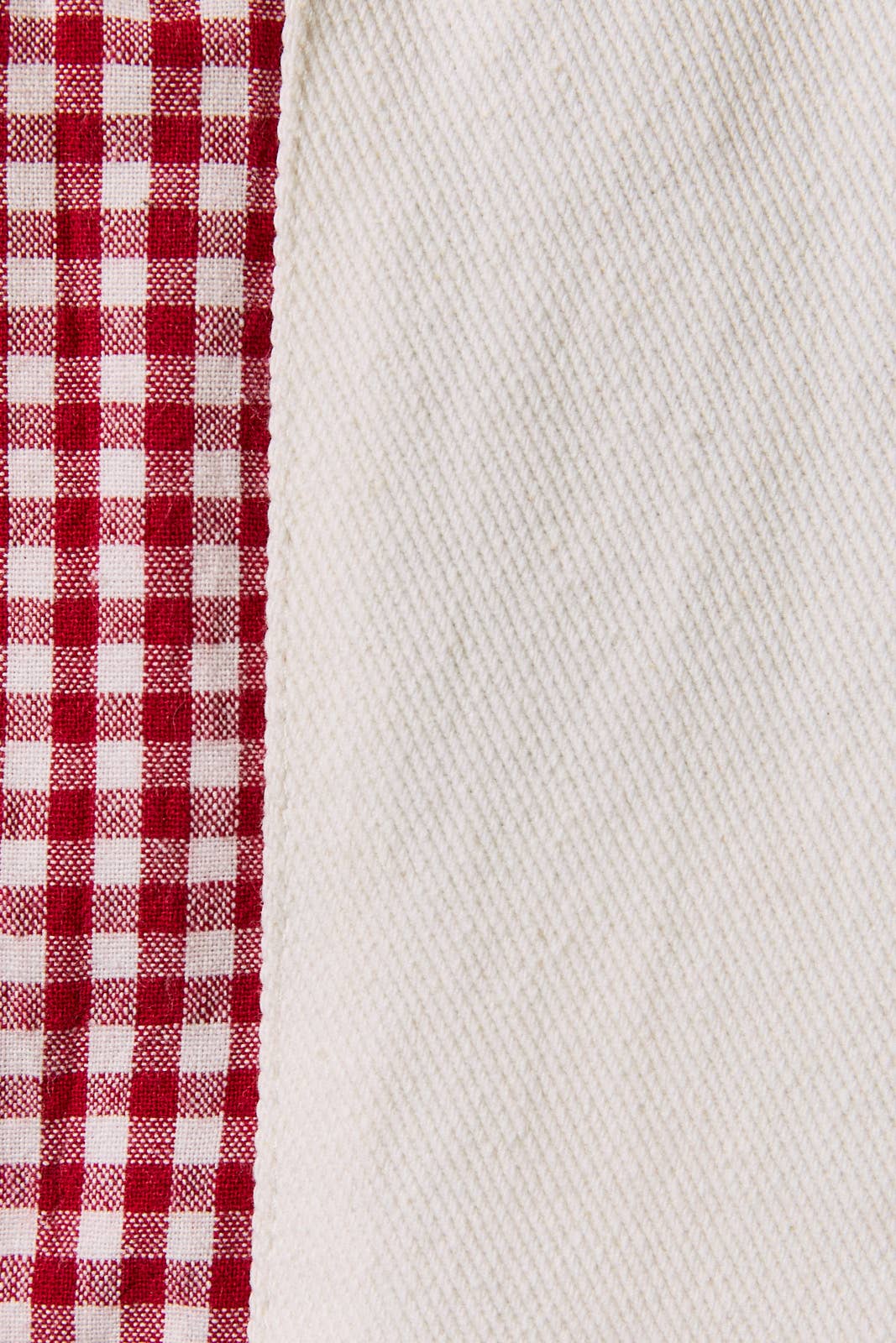 Red Gingham Contrast Jacket