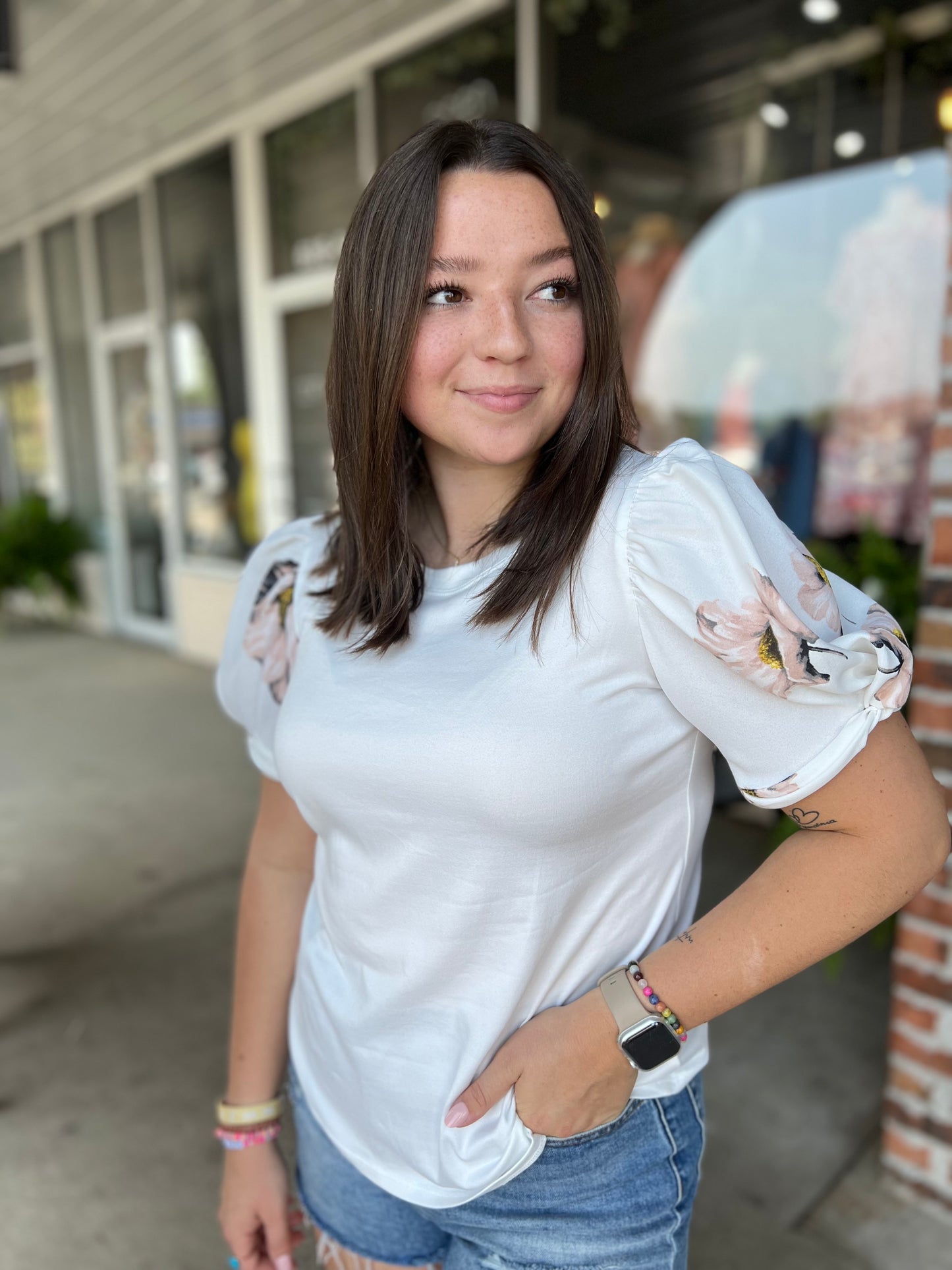 Ivory Ella Top
