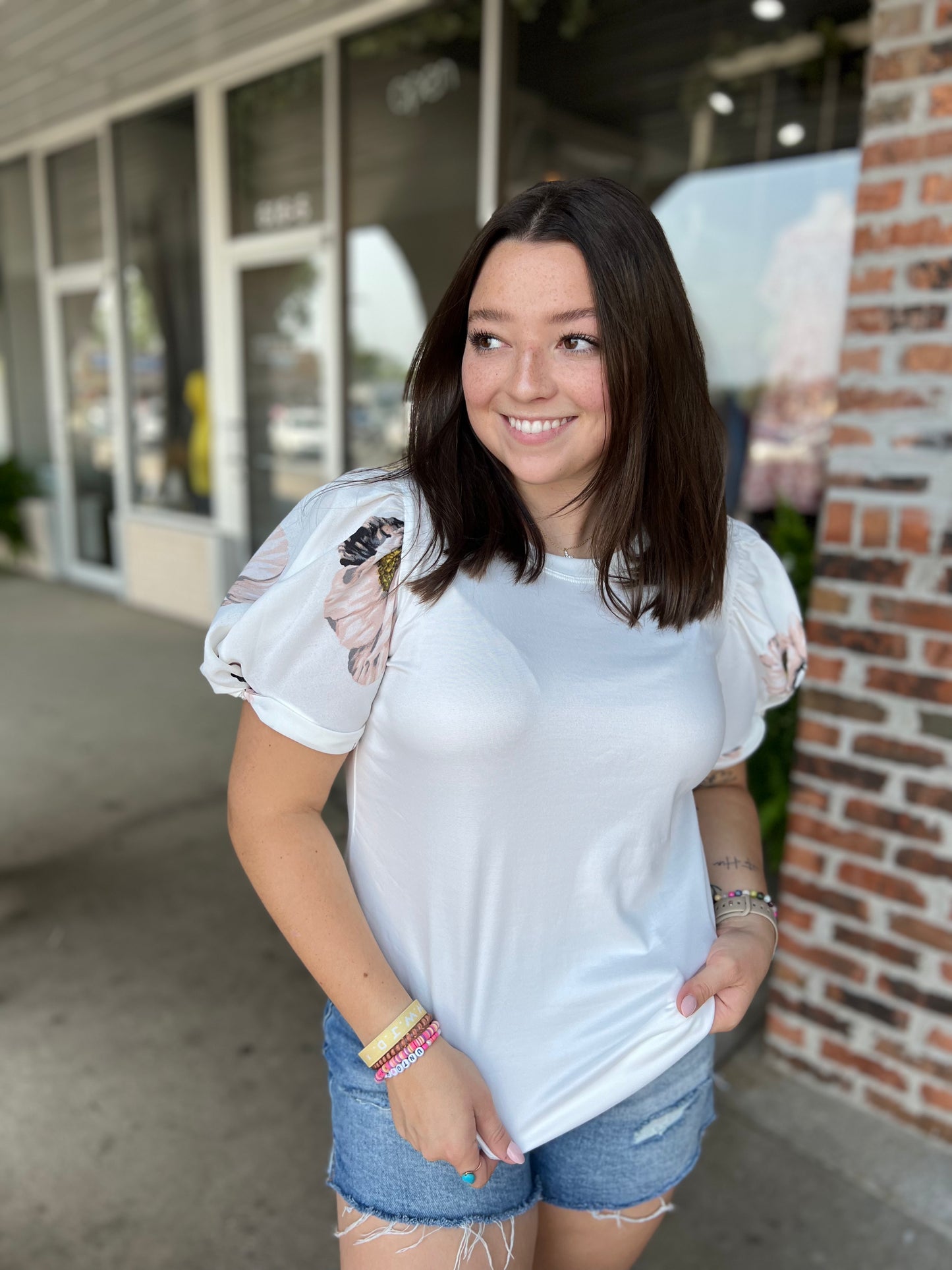 Ivory Ella Top