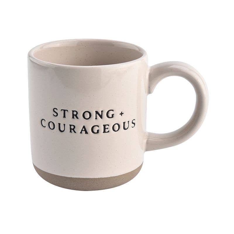 Strong and Courageous Coffee Mug