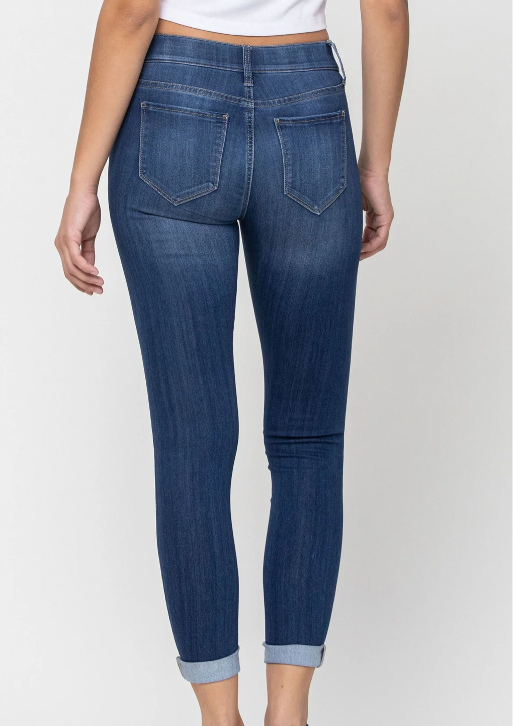 Pull On Crop Skinny