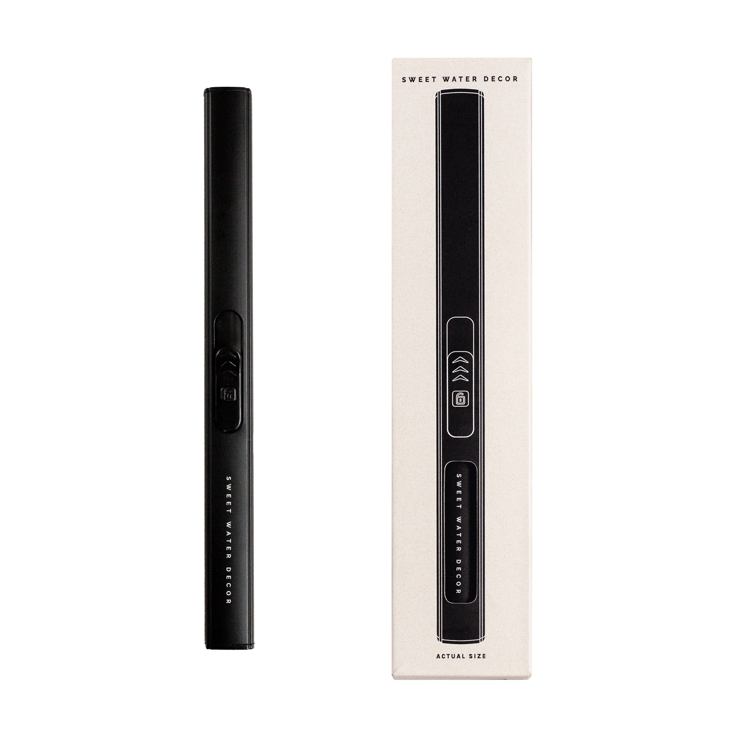 Black Electric Lighter - Rechargeable