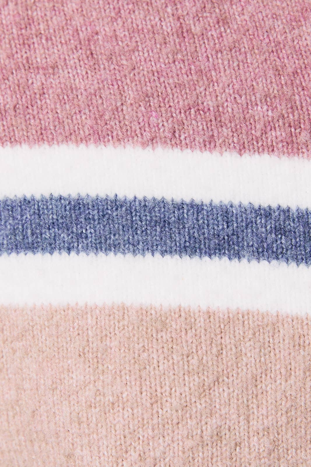 Mauve Multi Stripe Cardigan - FINAL SALE
