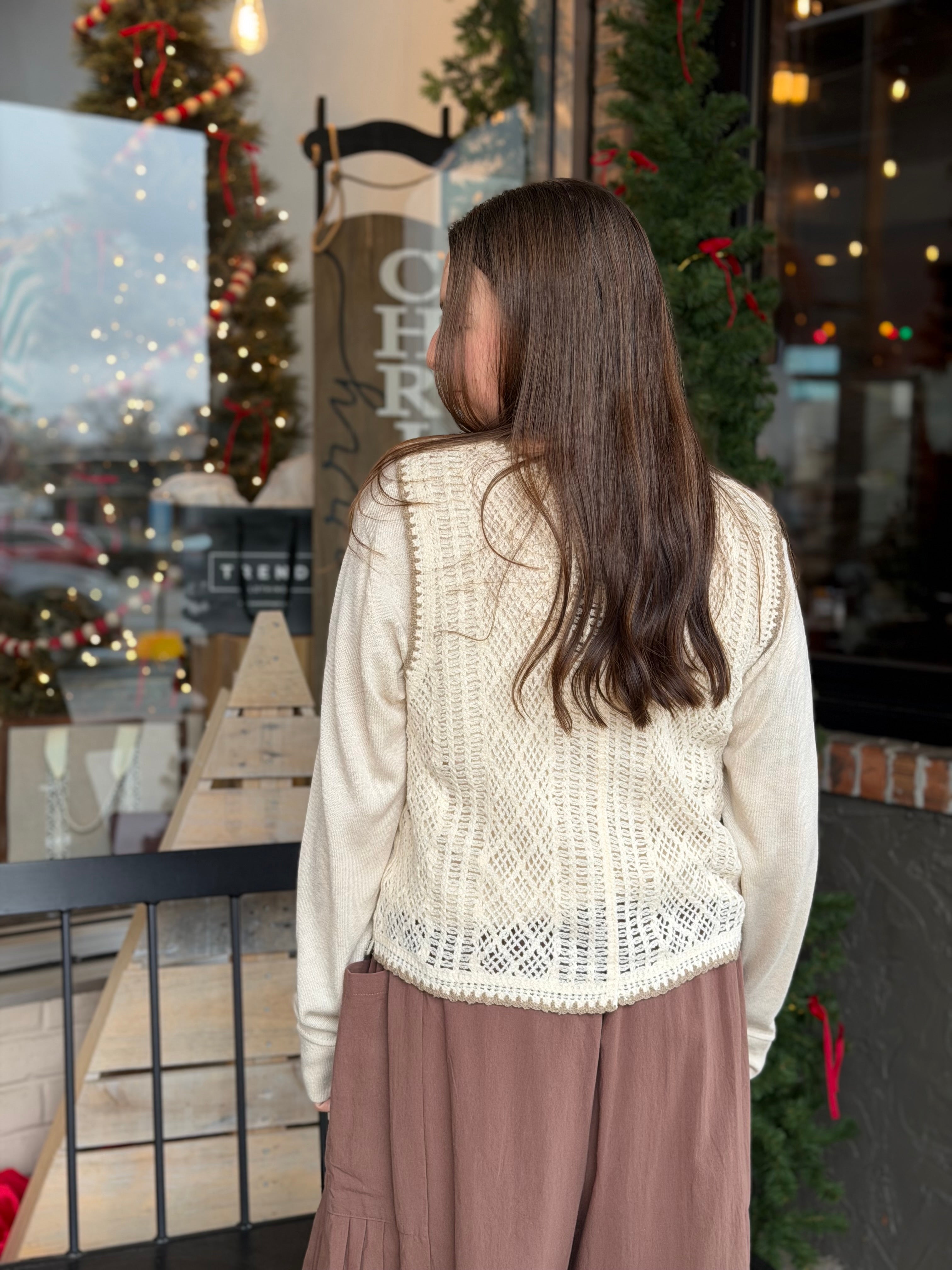 Crochet Sweater Vest