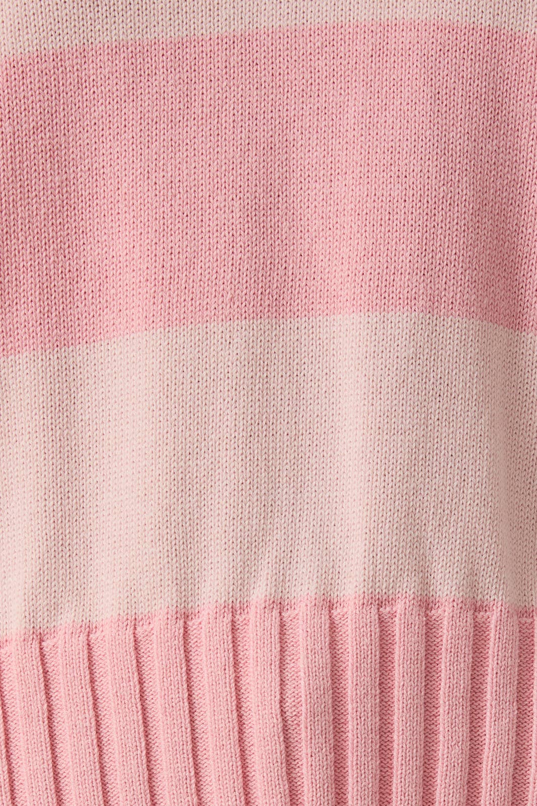 Pink Stripe Long Sleeve Sweater