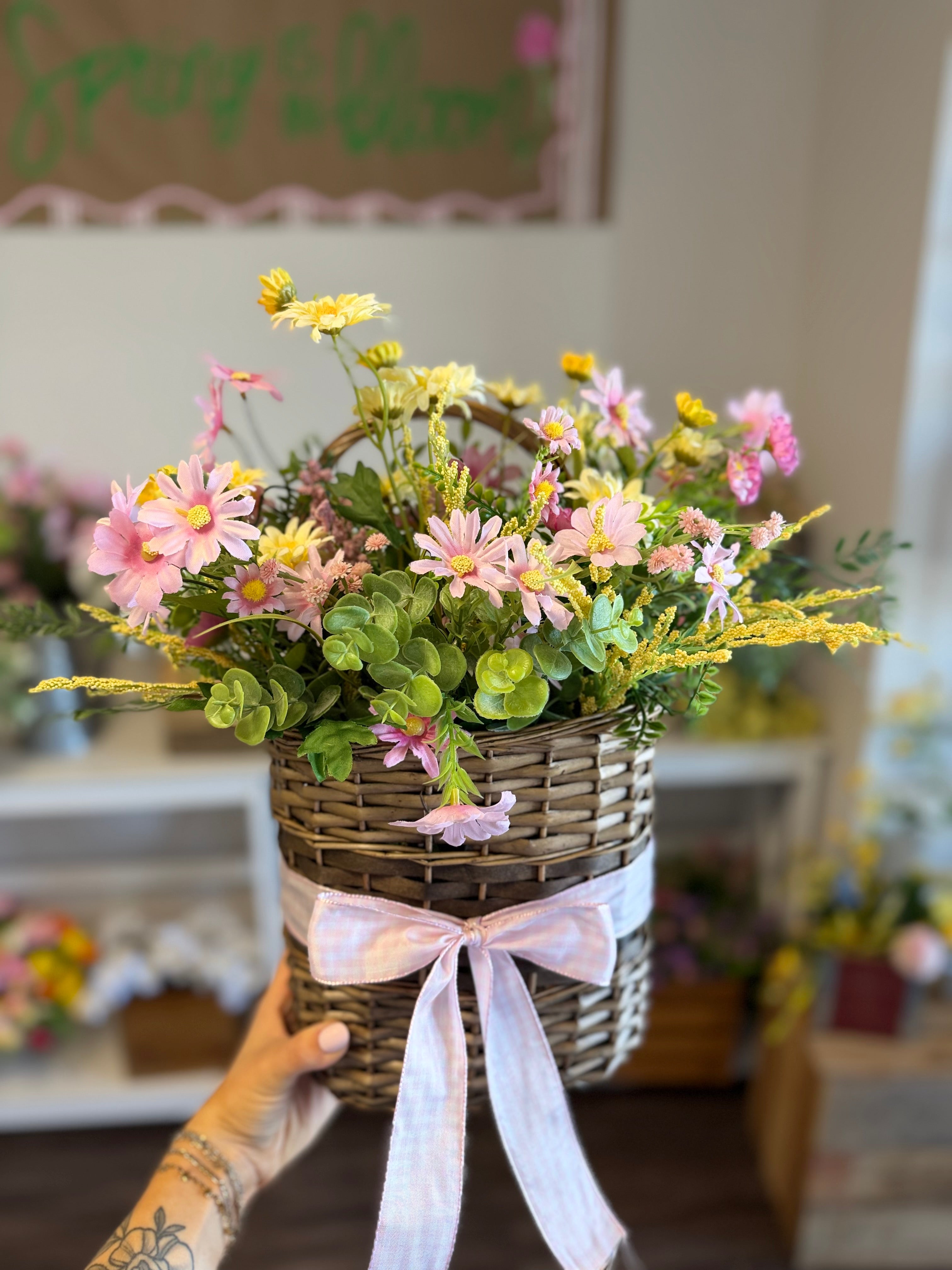 Hanging Floral Basket