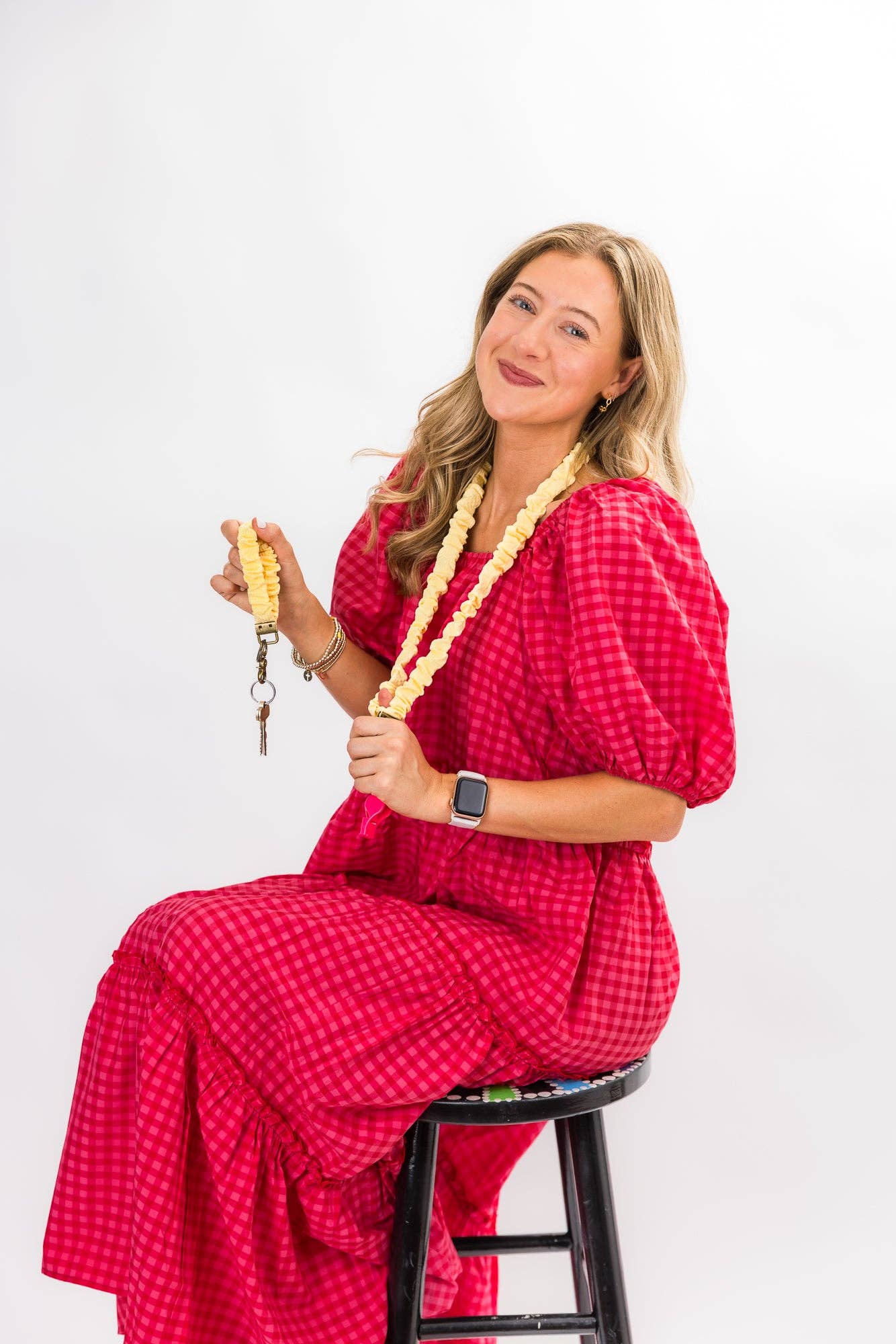 Butter Yellow Lanyard