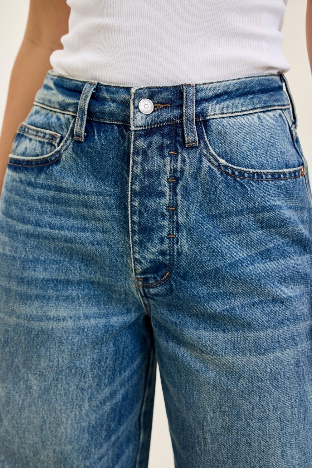 High Waist Baggy Jeans