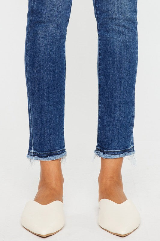 Medium Mid Rise Ankle Skinny