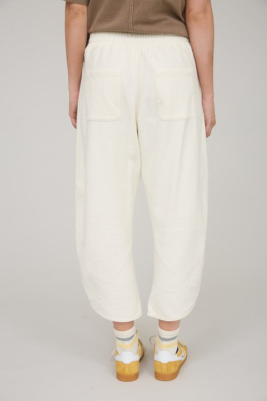 Ivory Knit Lounge Pants