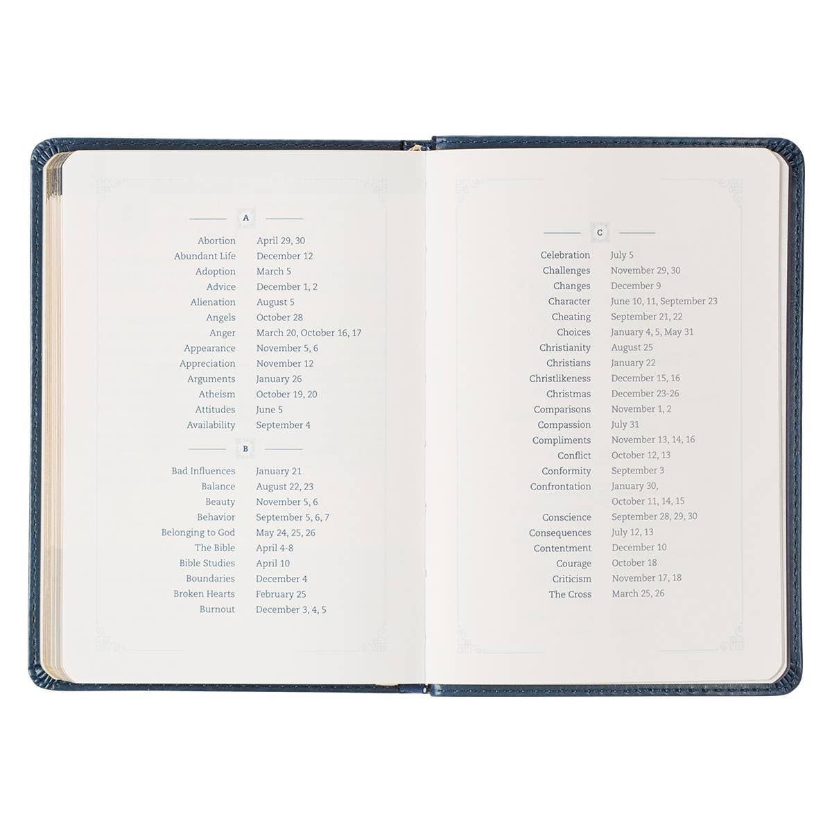 One Minute with God for Students Faux Leather