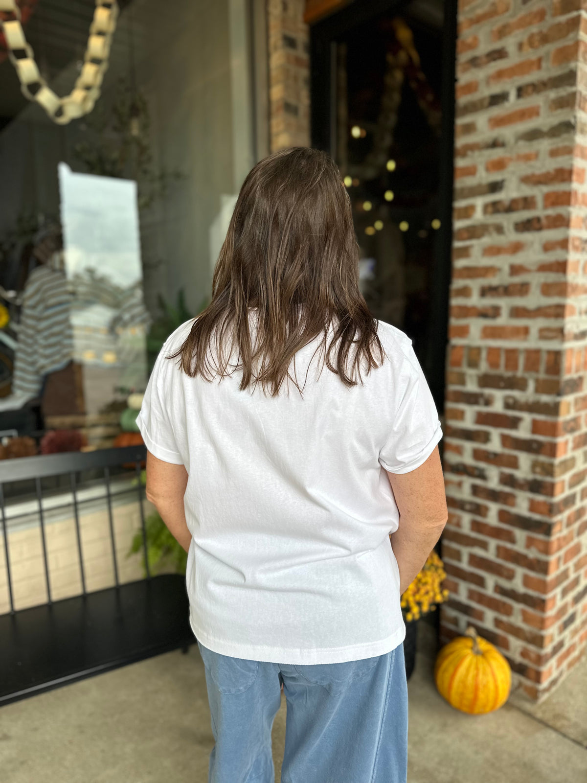 White Short Sleeve Baby Tee