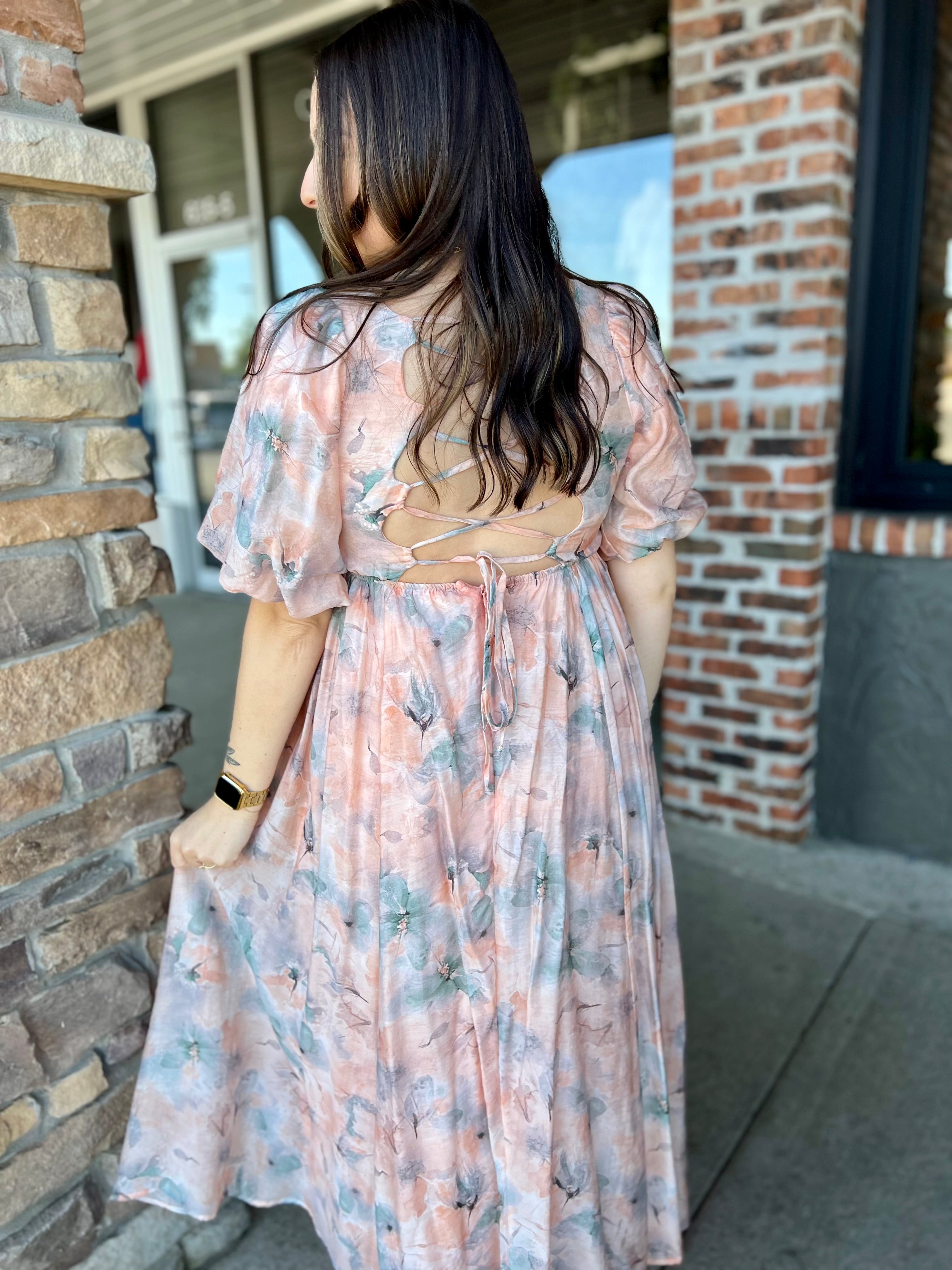 Apricot dress sale hotsell