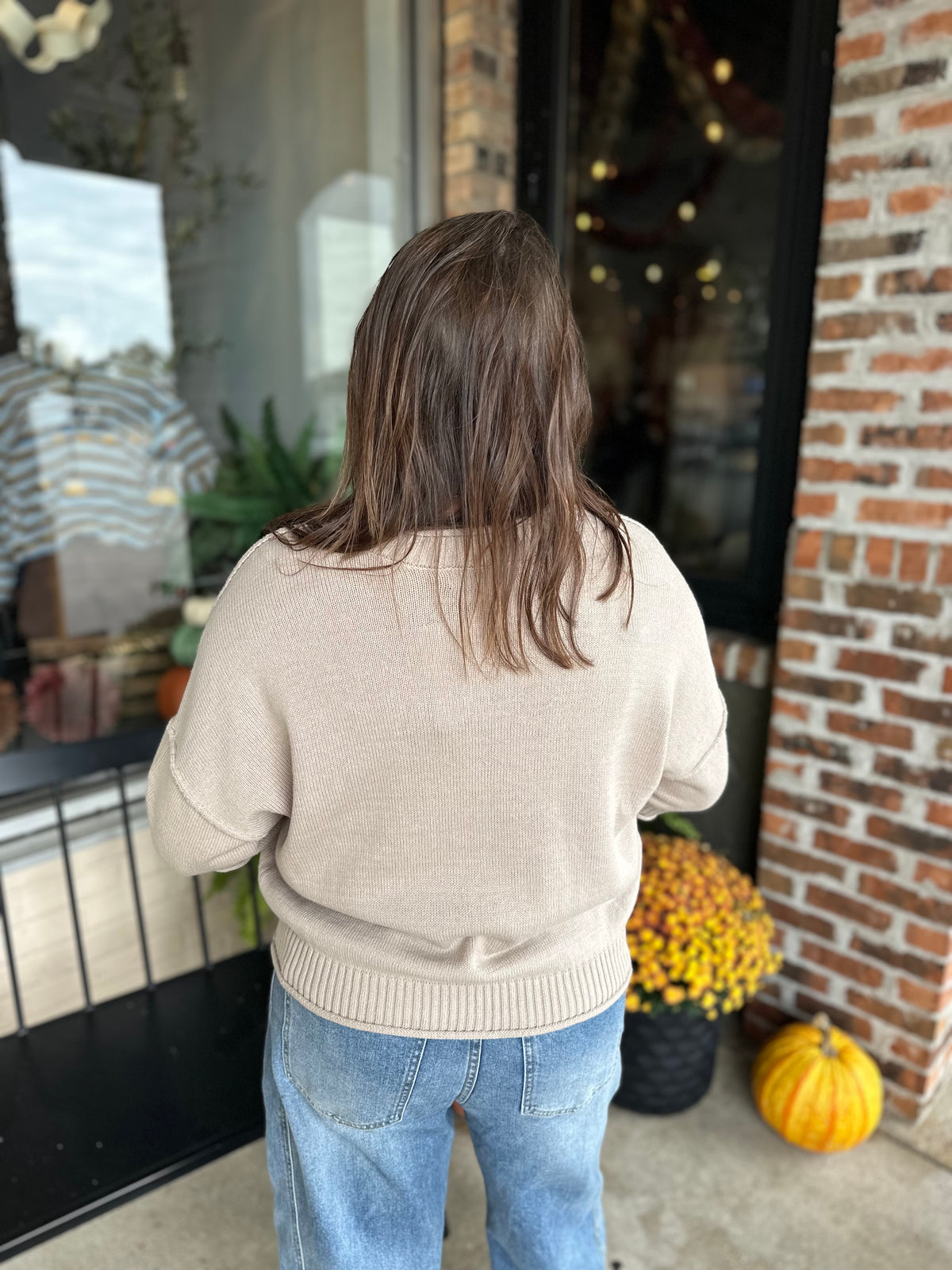 Steel Exposed Seam Pullover