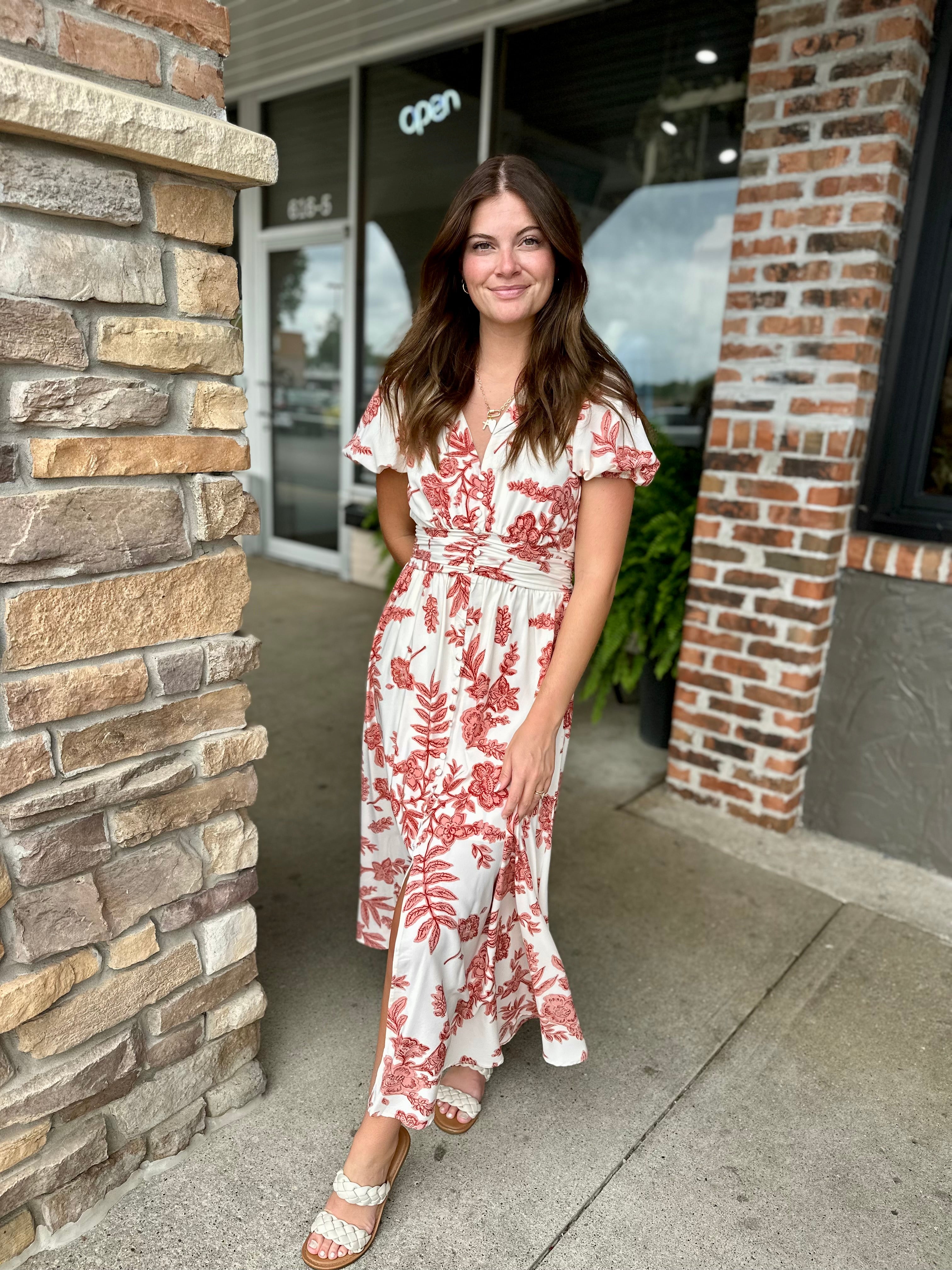 Sienna Floral Maxi Dress - FINAL SALE