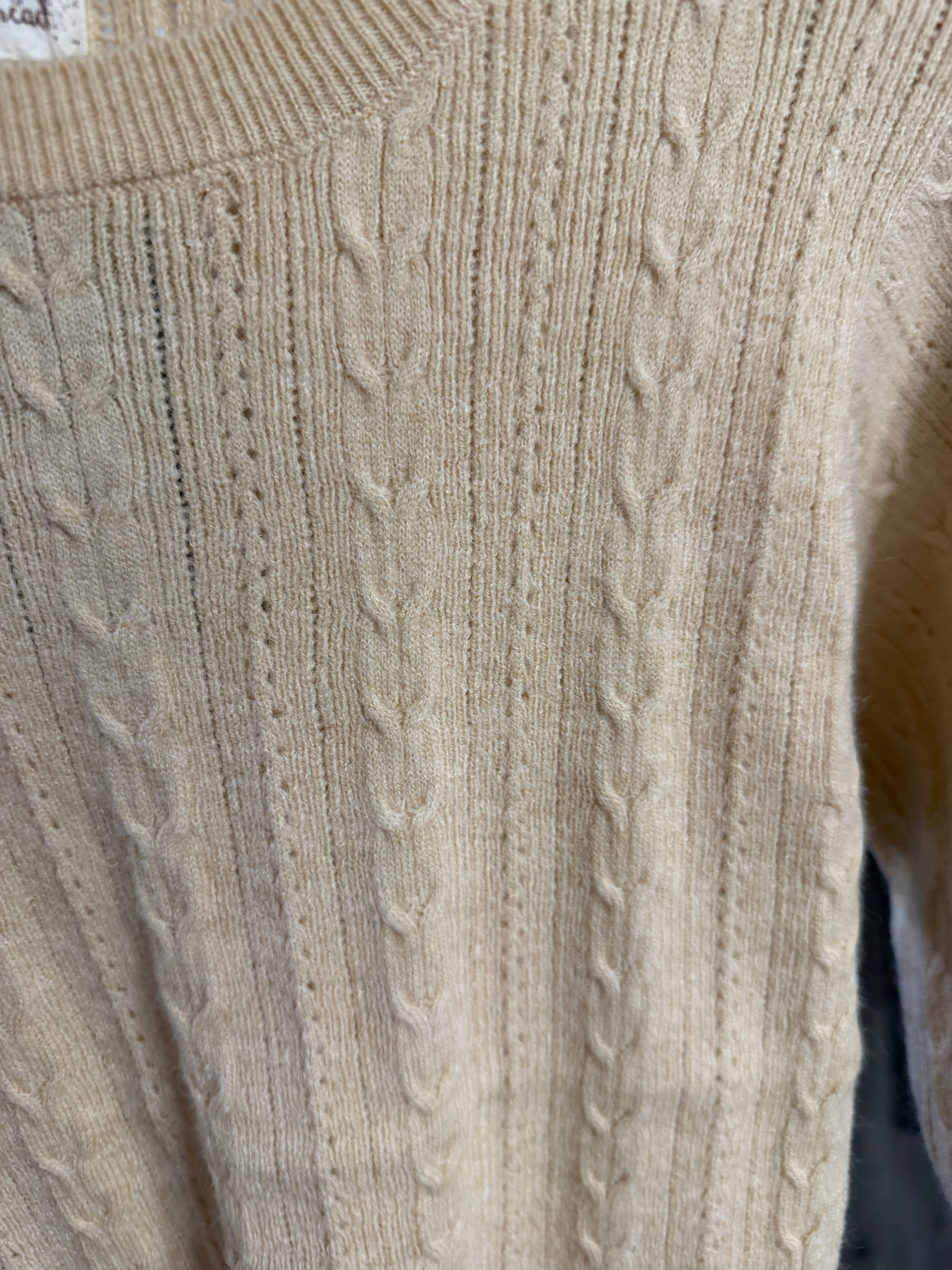 Peach Short Sleeve Sweater - FINAL SALE