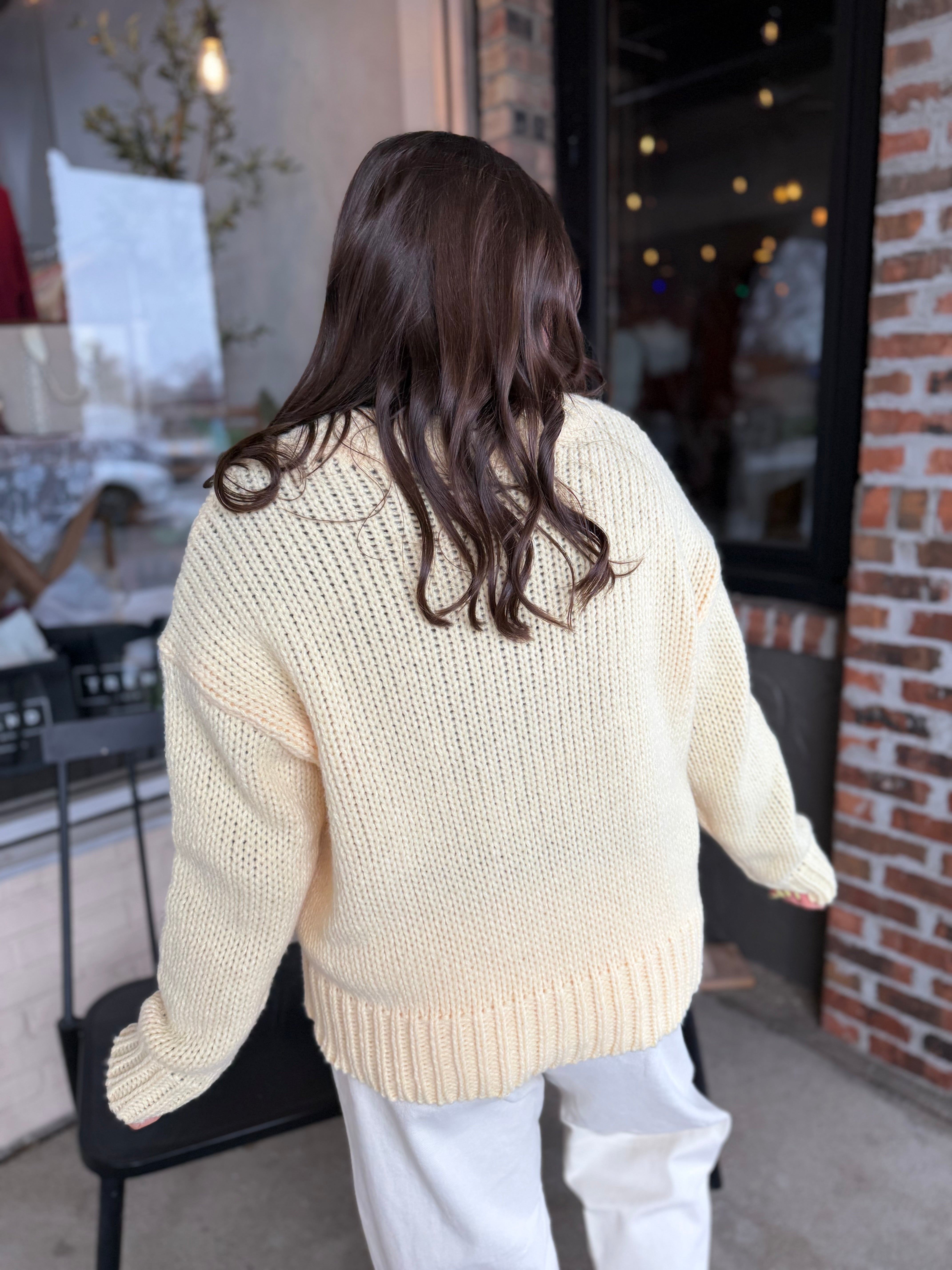 Butter V Neck Sweater