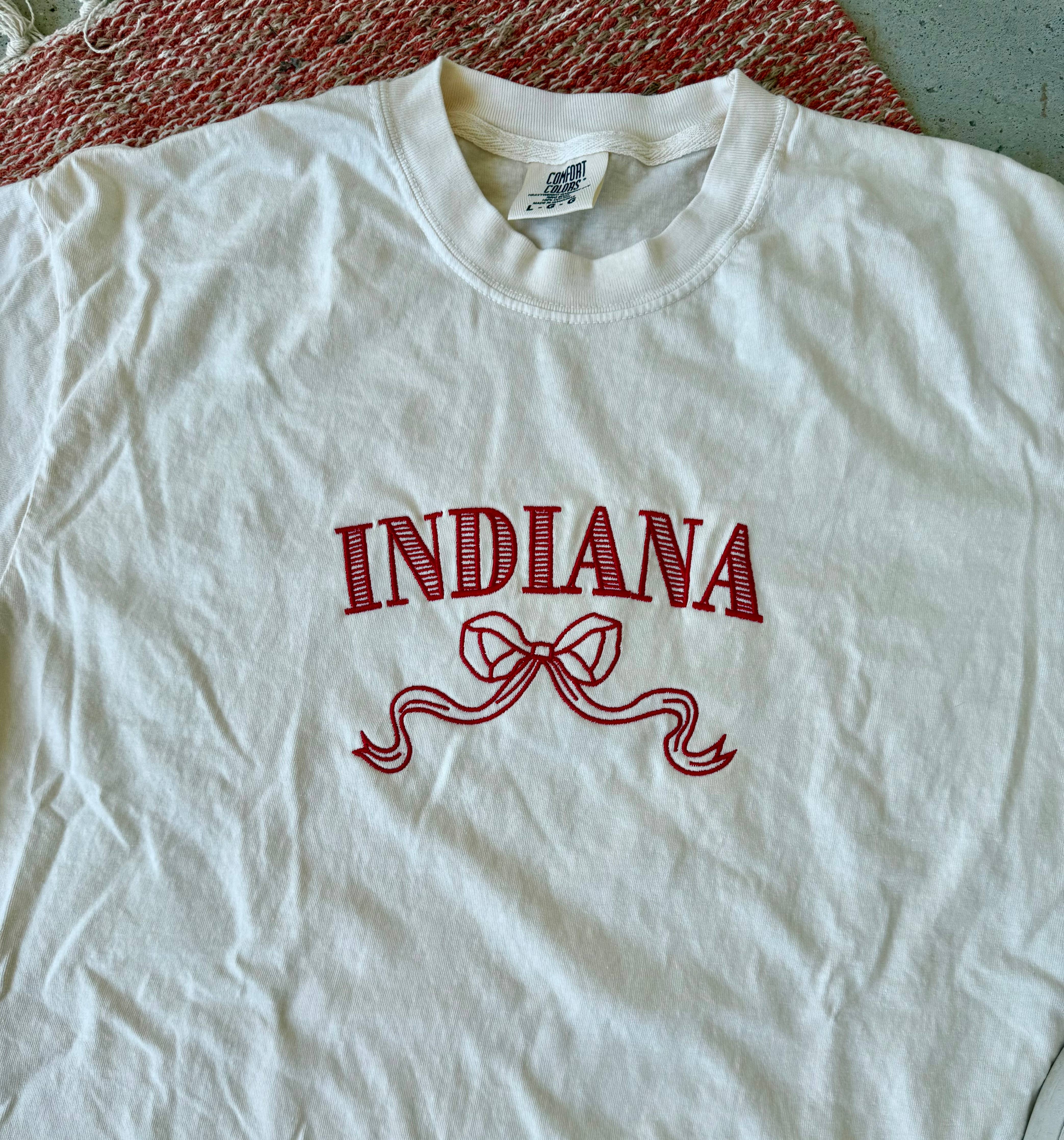 Indiana Embroidered T-Shirt