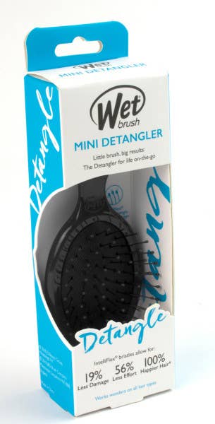 Wet Brush Mini Detangler - Black