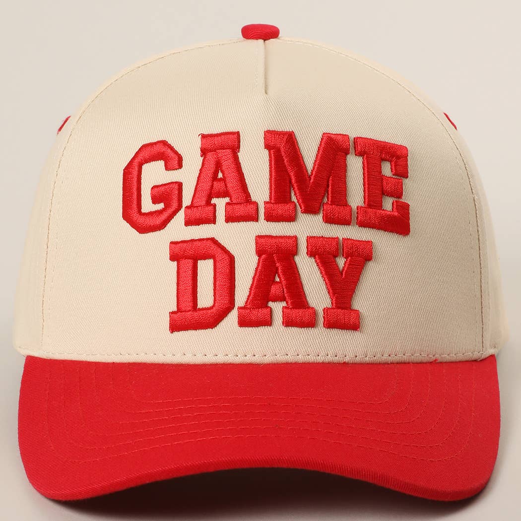 Red GAME DAY Hat