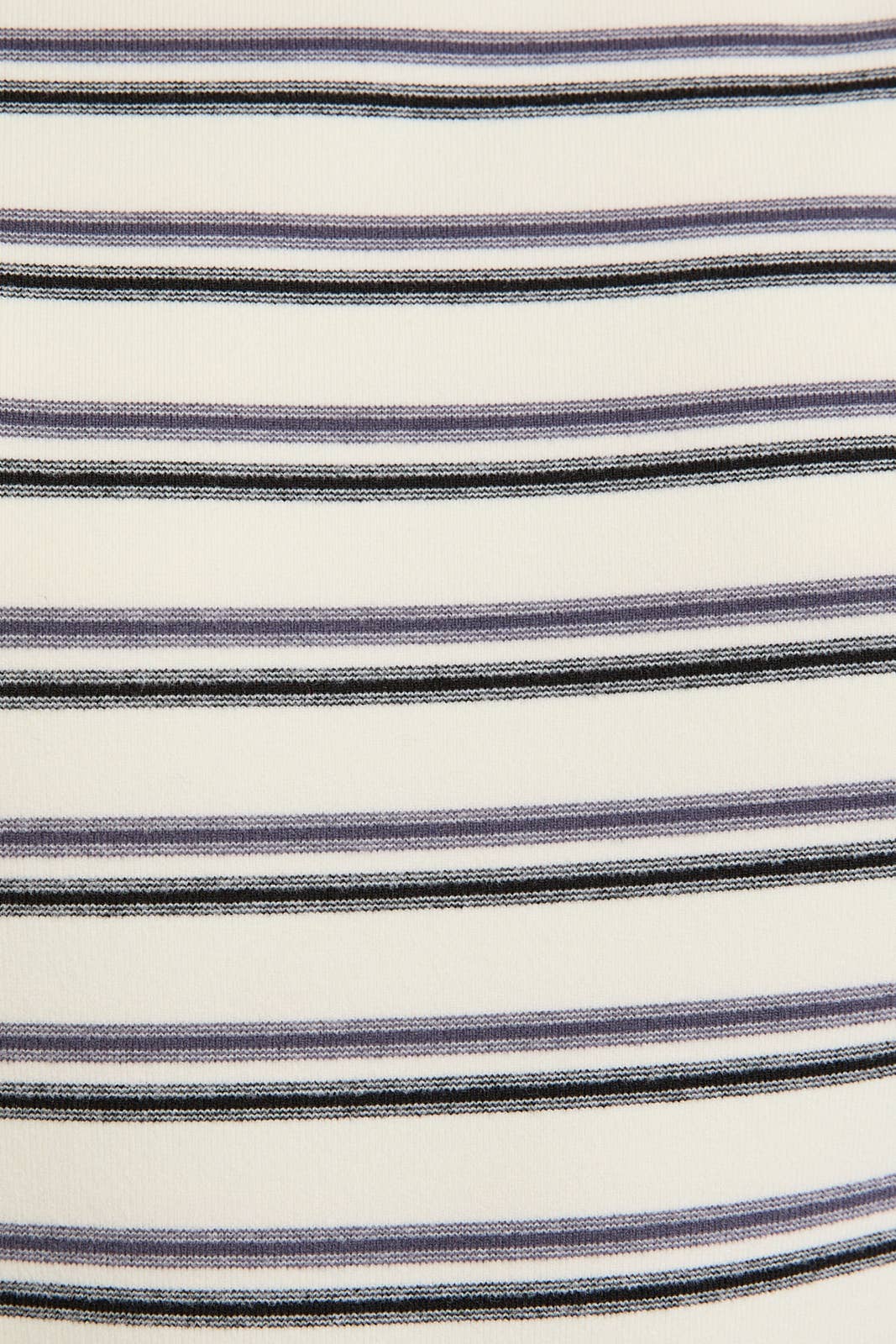 Black White Stripe Boat Neck Bodysuit