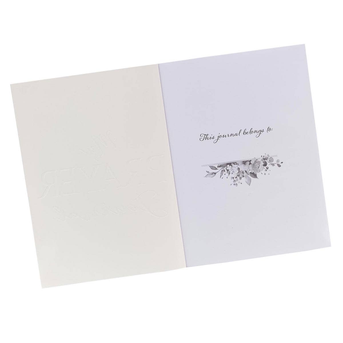 Journal Prompted Floral Prayer Journal