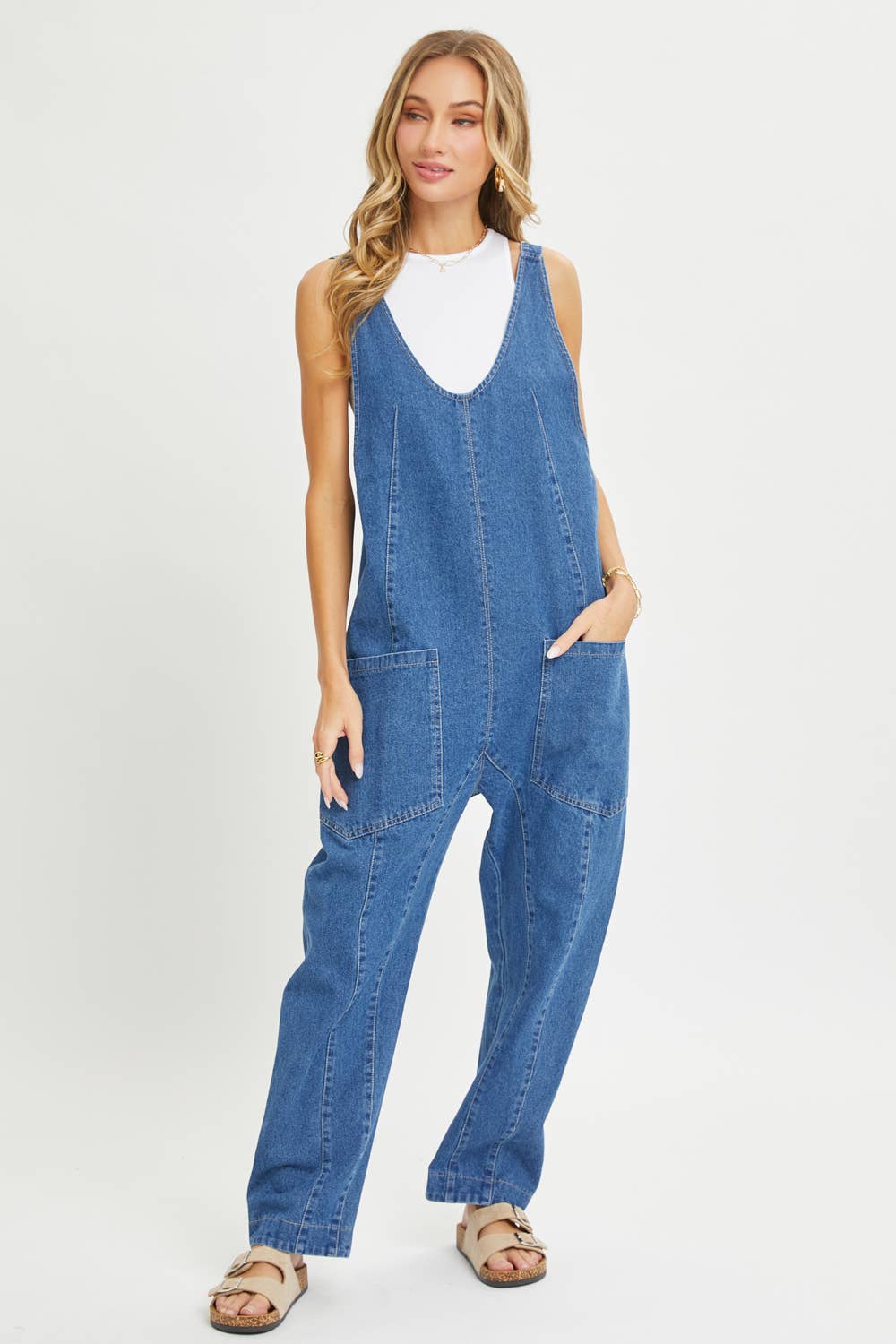 Denim Jumpsuit - FINAL SALE