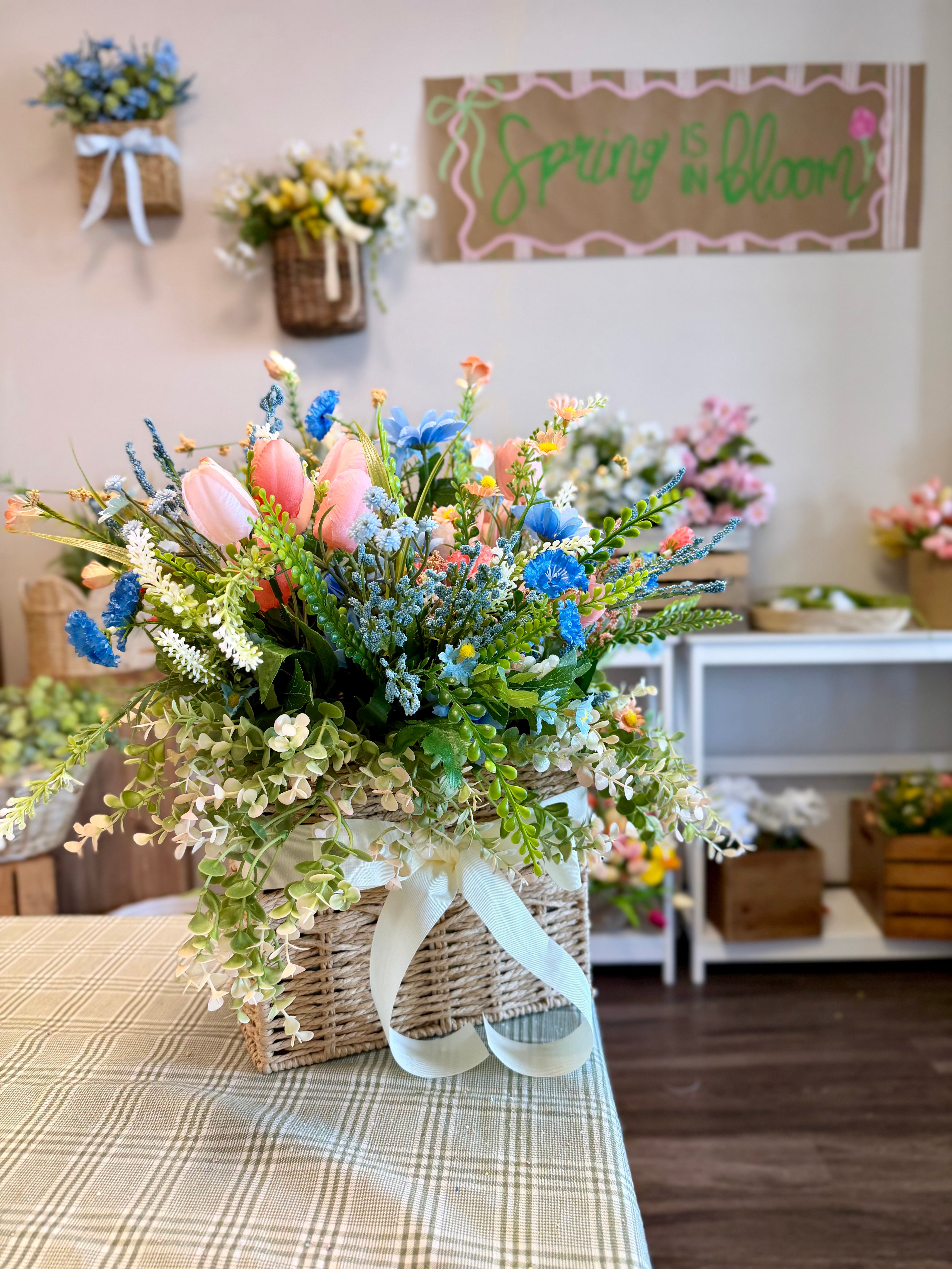 Hanging Floral Basket