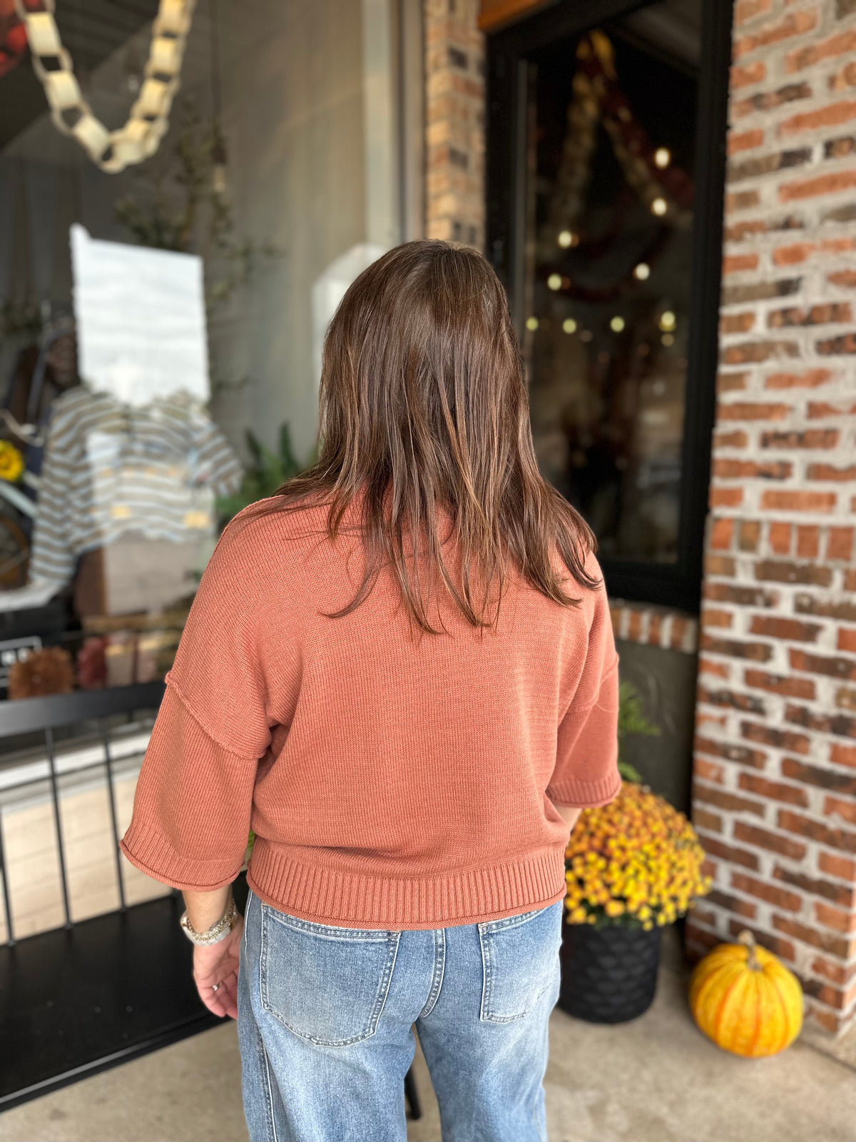 Sienna Exposed Seam Pullover